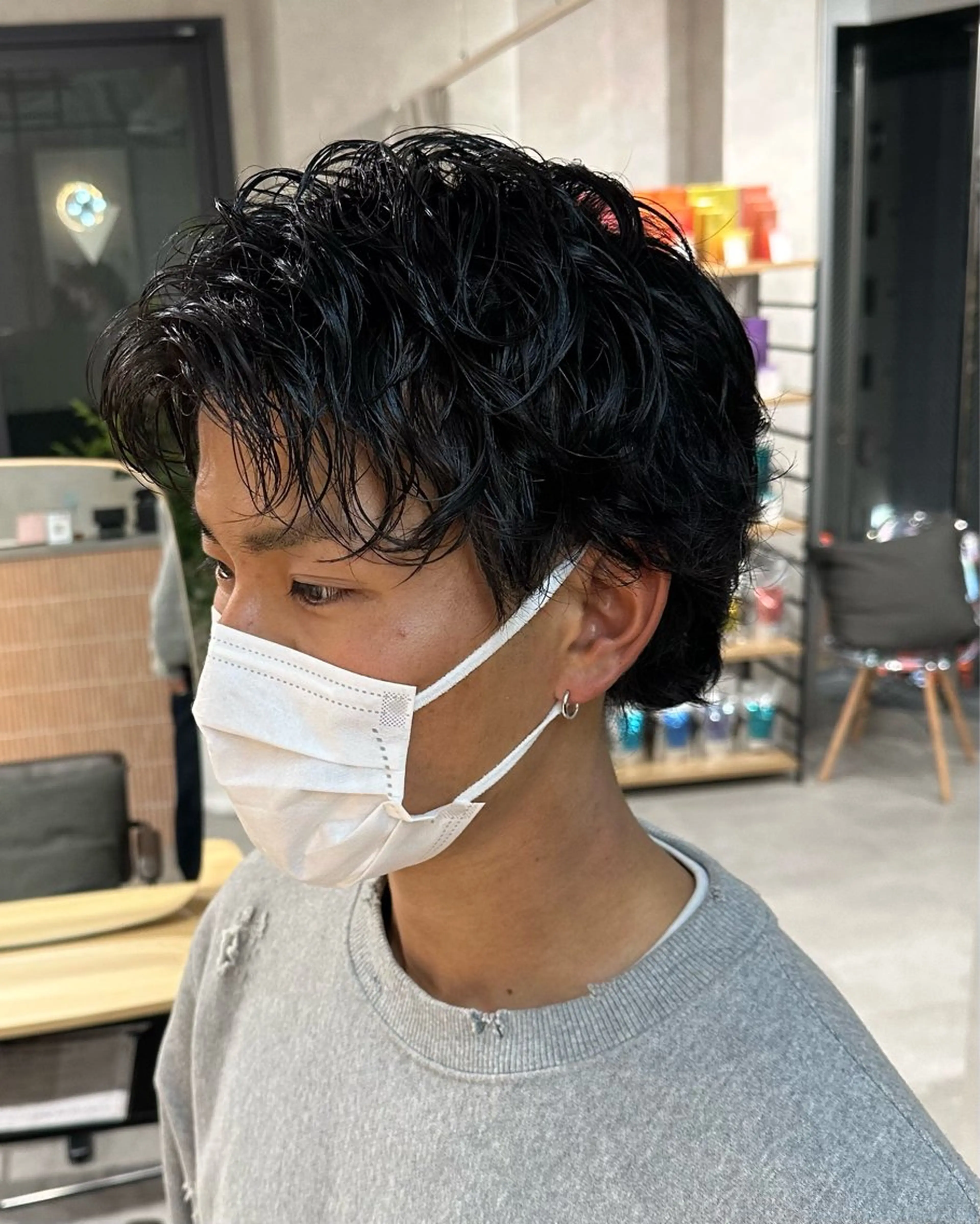 ショート カット パーマ hayato / 梅田のヘアスタイル