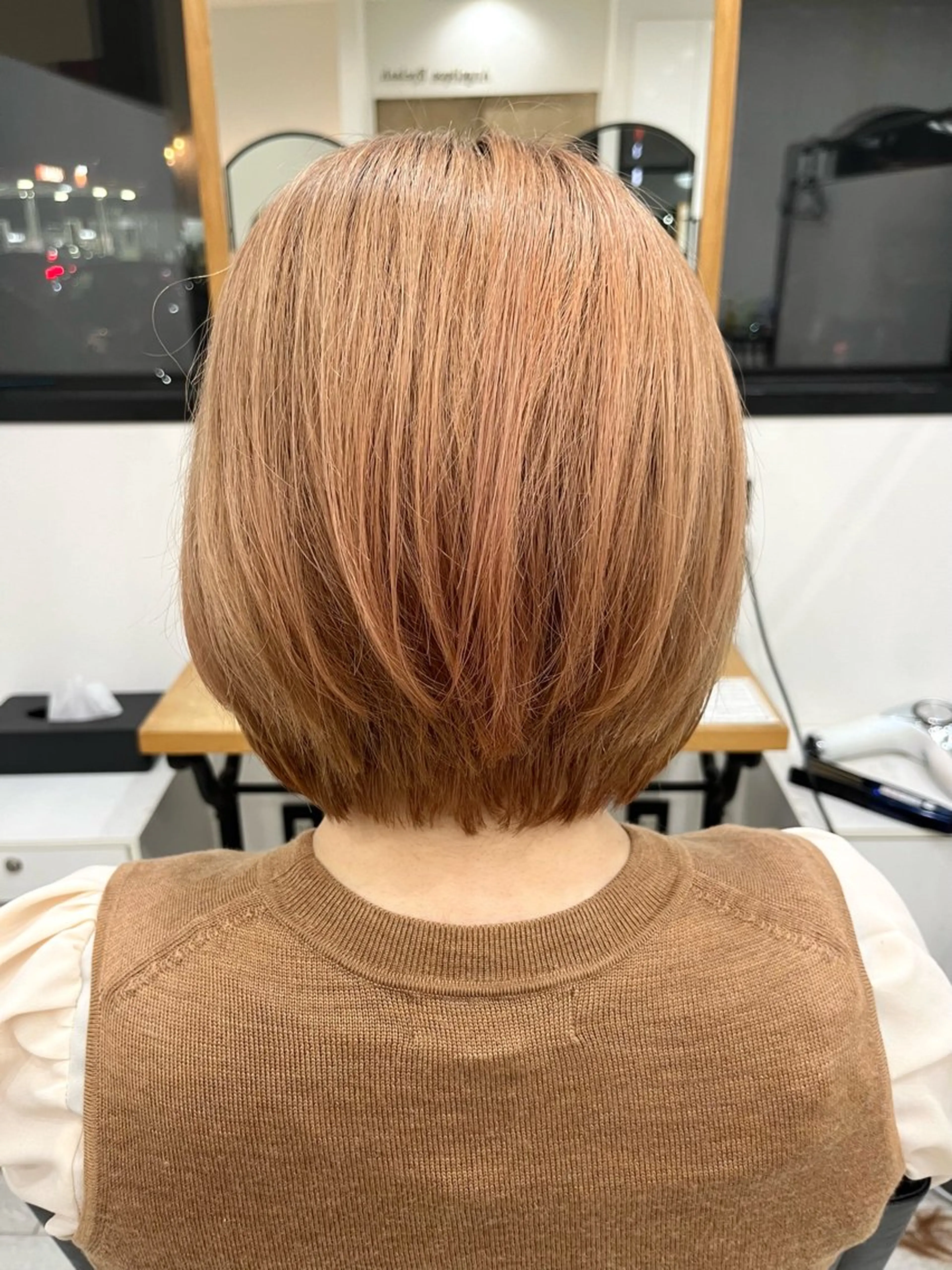 ショート ボブ 南雲 優佑のヘアスタイル