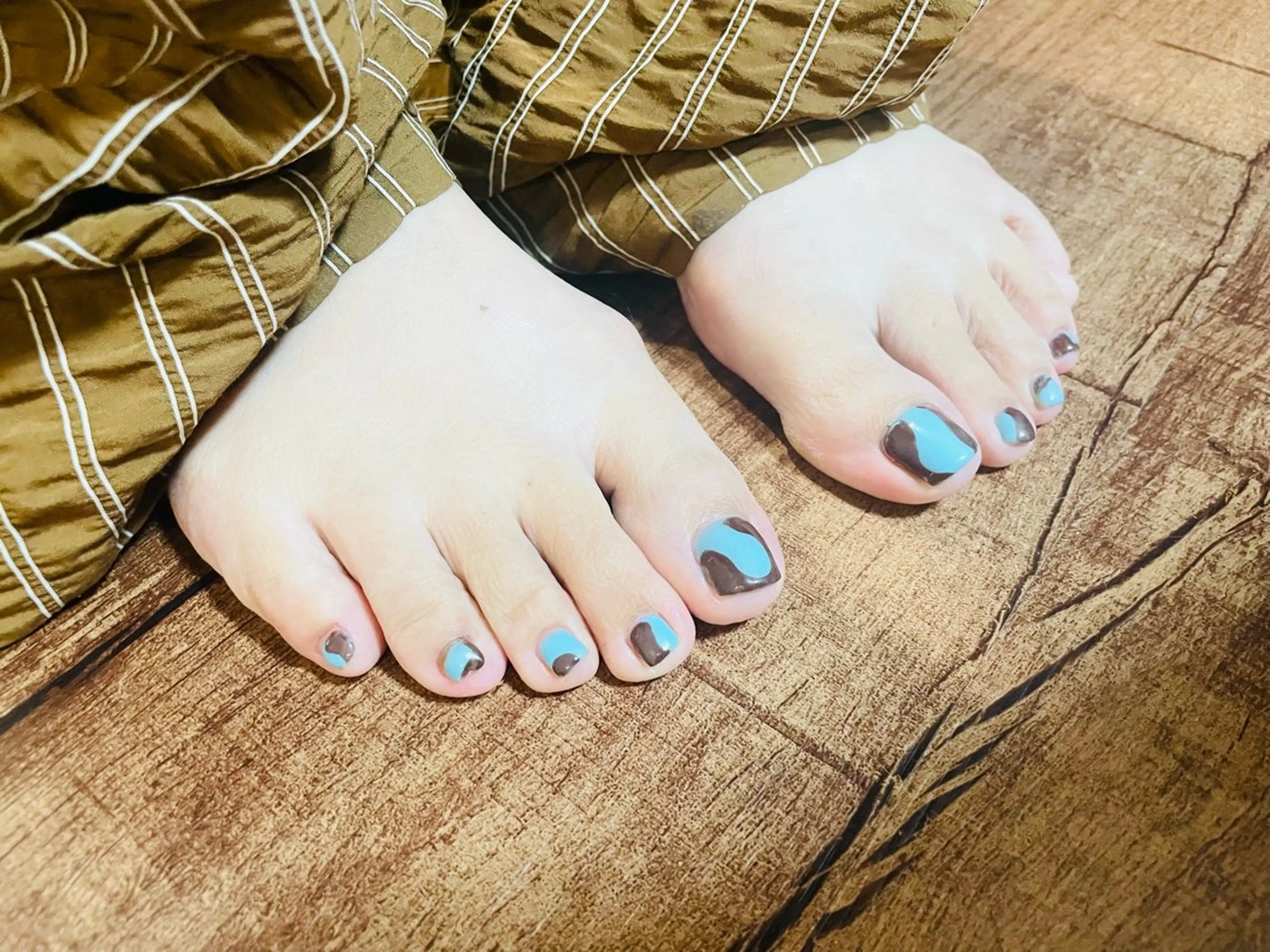 ネイル フットネイル Kuroki Yurikaのネイルデザイン