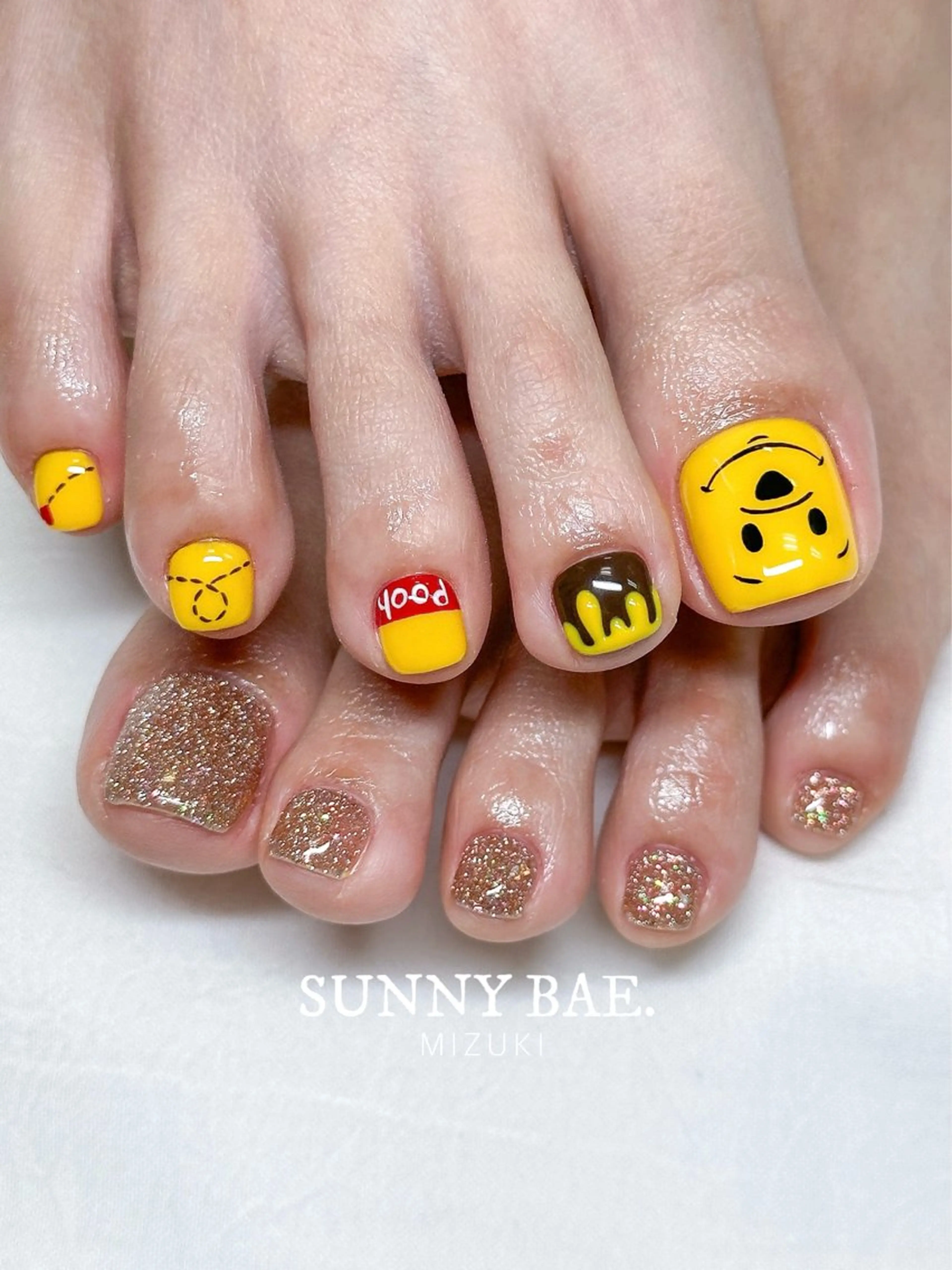 ネイル フットネイル SUNNY BAE. 🌼MIZUKIのネイルデザイン