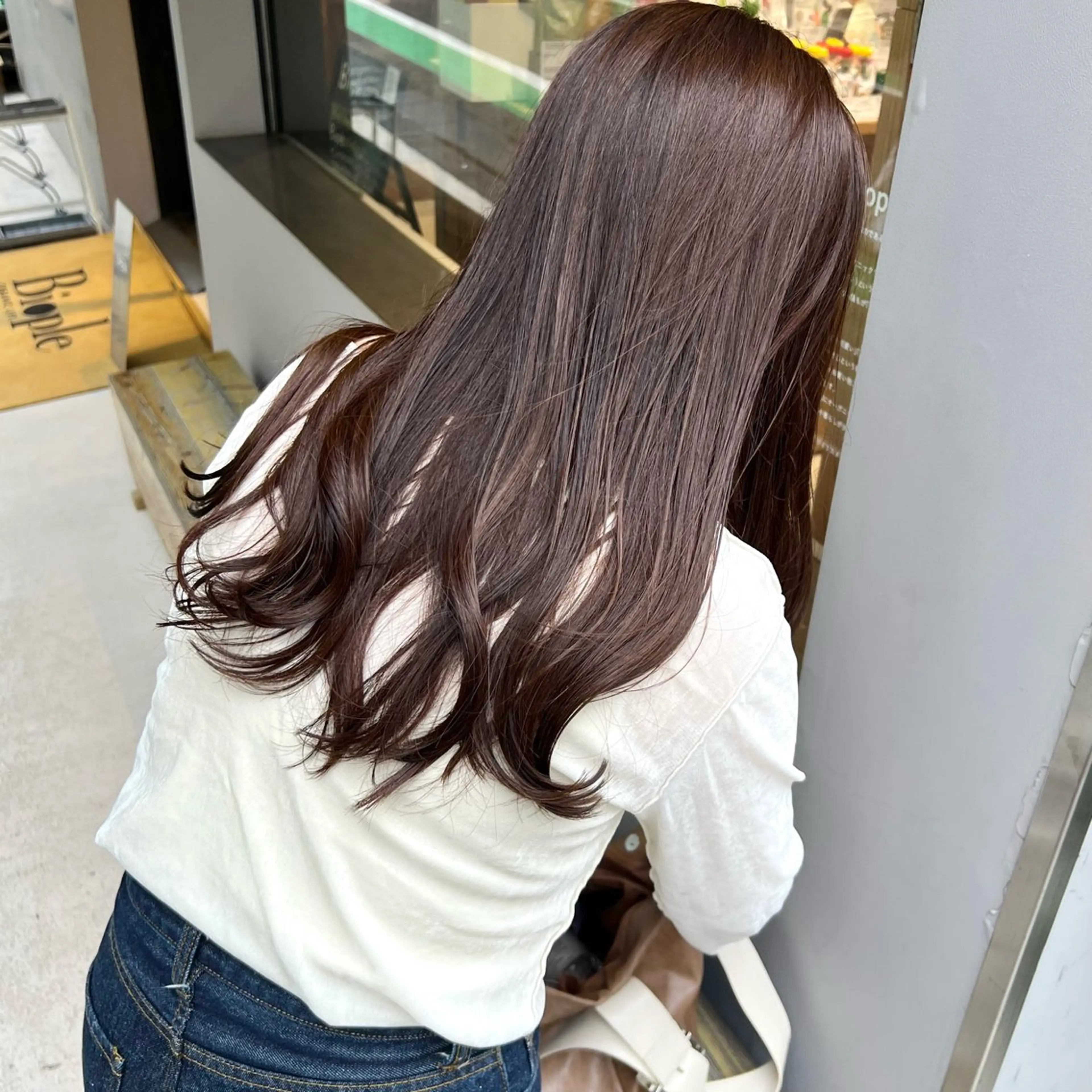 ロング カラー ヘアカラー トリートメント KIHO |Bond 三軒茶屋のヘアスタイル