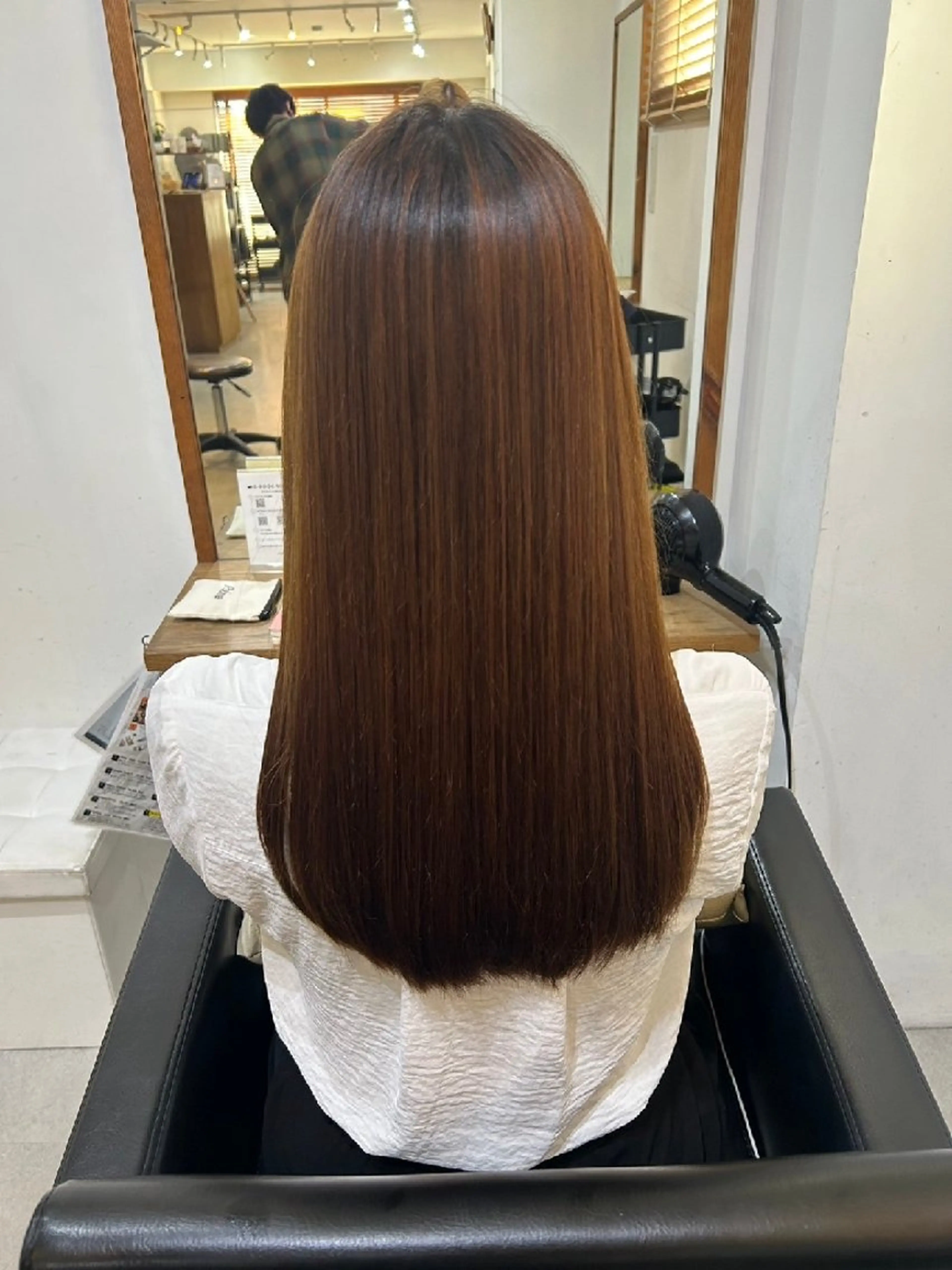 ロング カット 縮毛矯正 トリートメント 🌈扱いやすいボ ブ特化/Bob🌈のヘアスタイル
