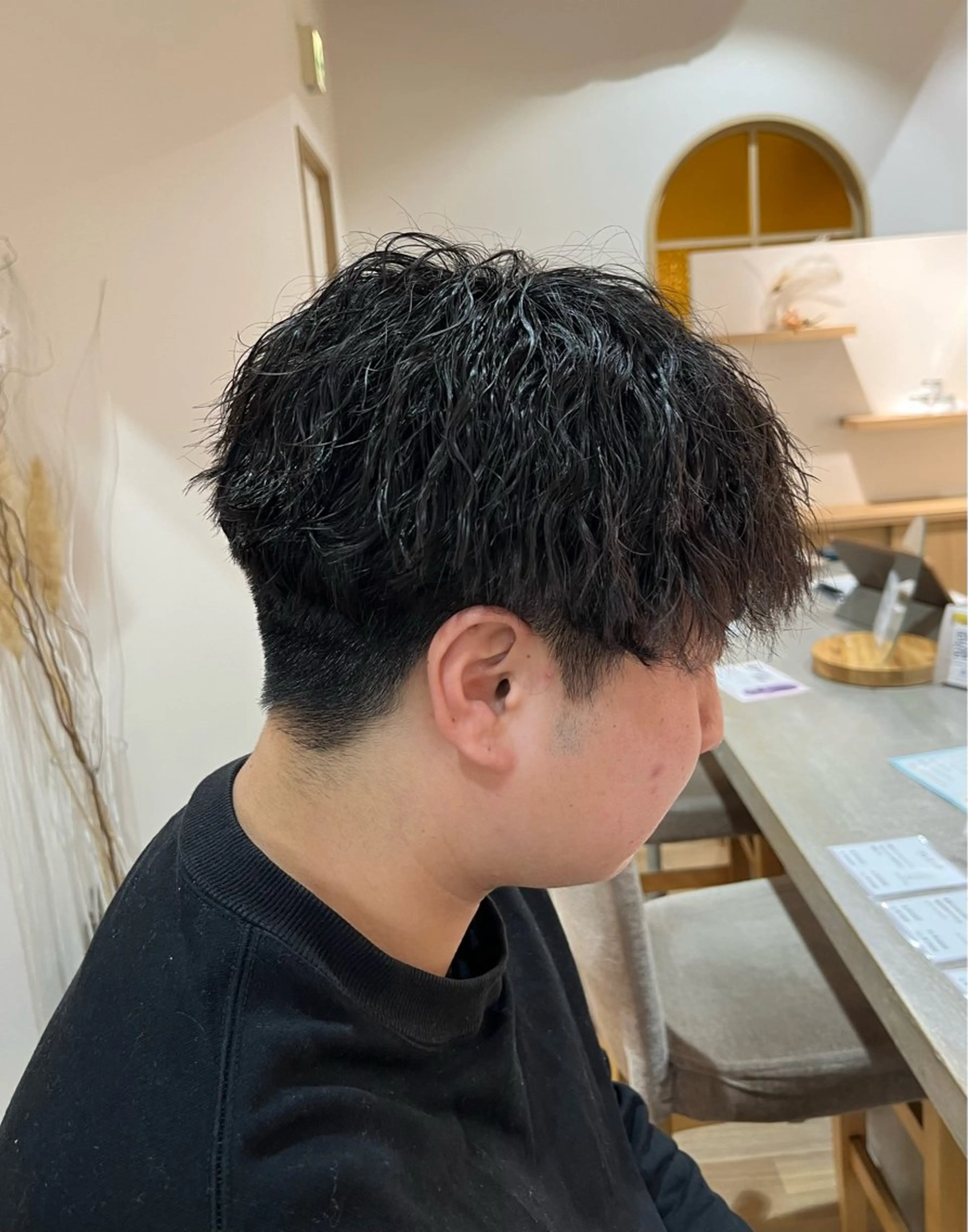 パーマ ツイストパーマ bisou hair スガノ　カヤノのヘアスタイル
