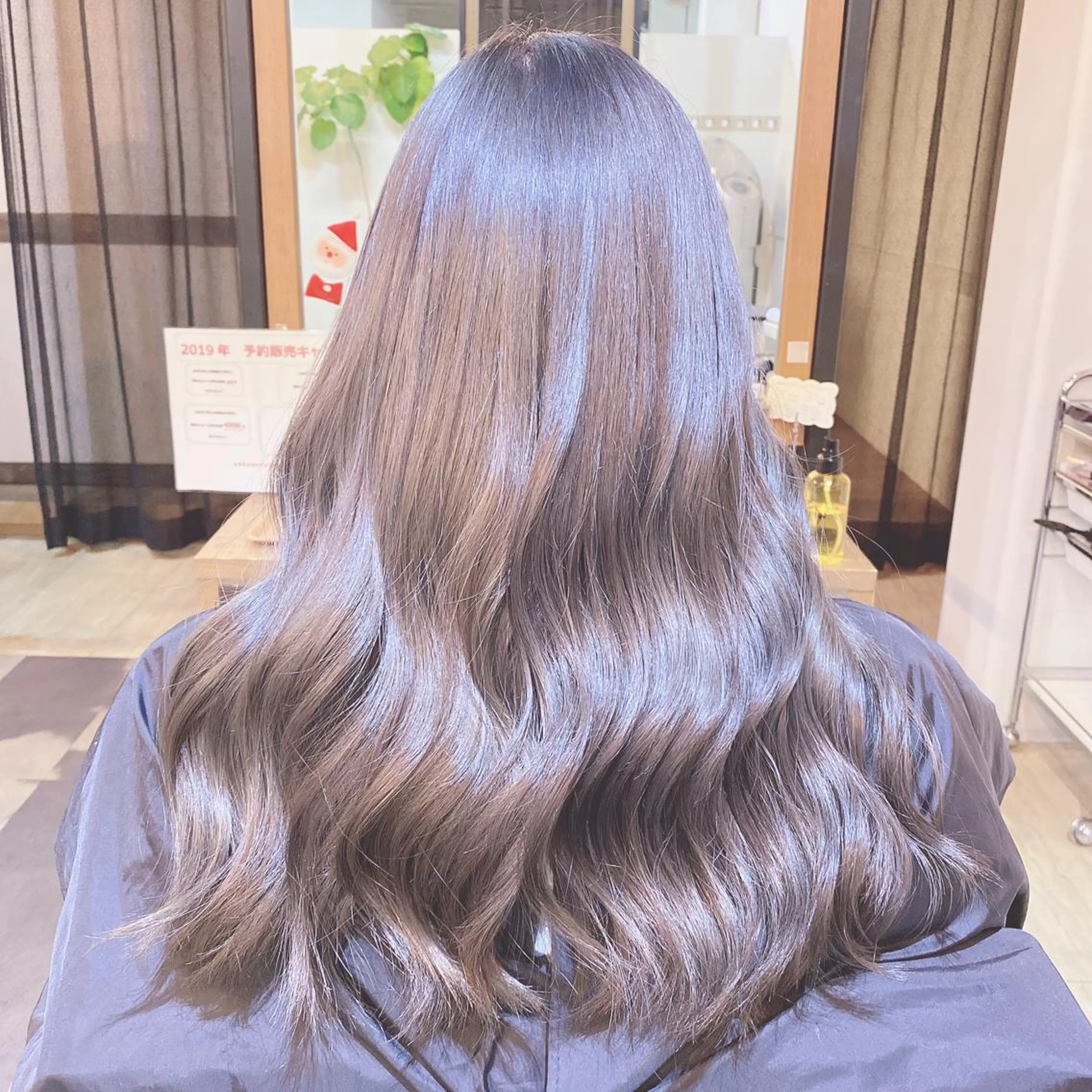 ロング ヘアカラー BRAS ナカガワのヘアスタイル