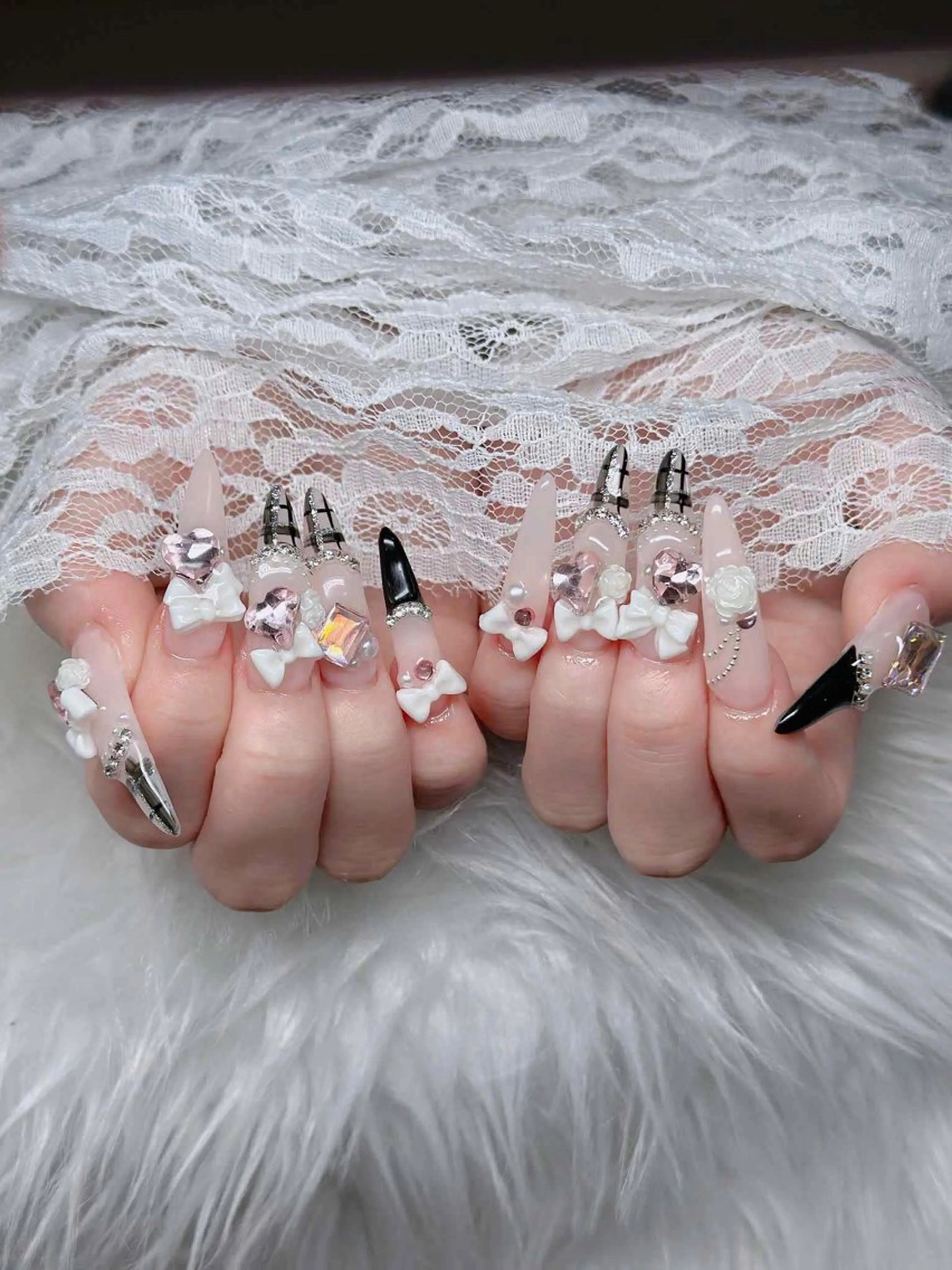 ネイル アートネイル 成人式 ジェルネイル ニュアンスネイル 夏ネイル ハンドネイル H.baby Nai Salon所属・neco H.babynailのネイルデザイン
