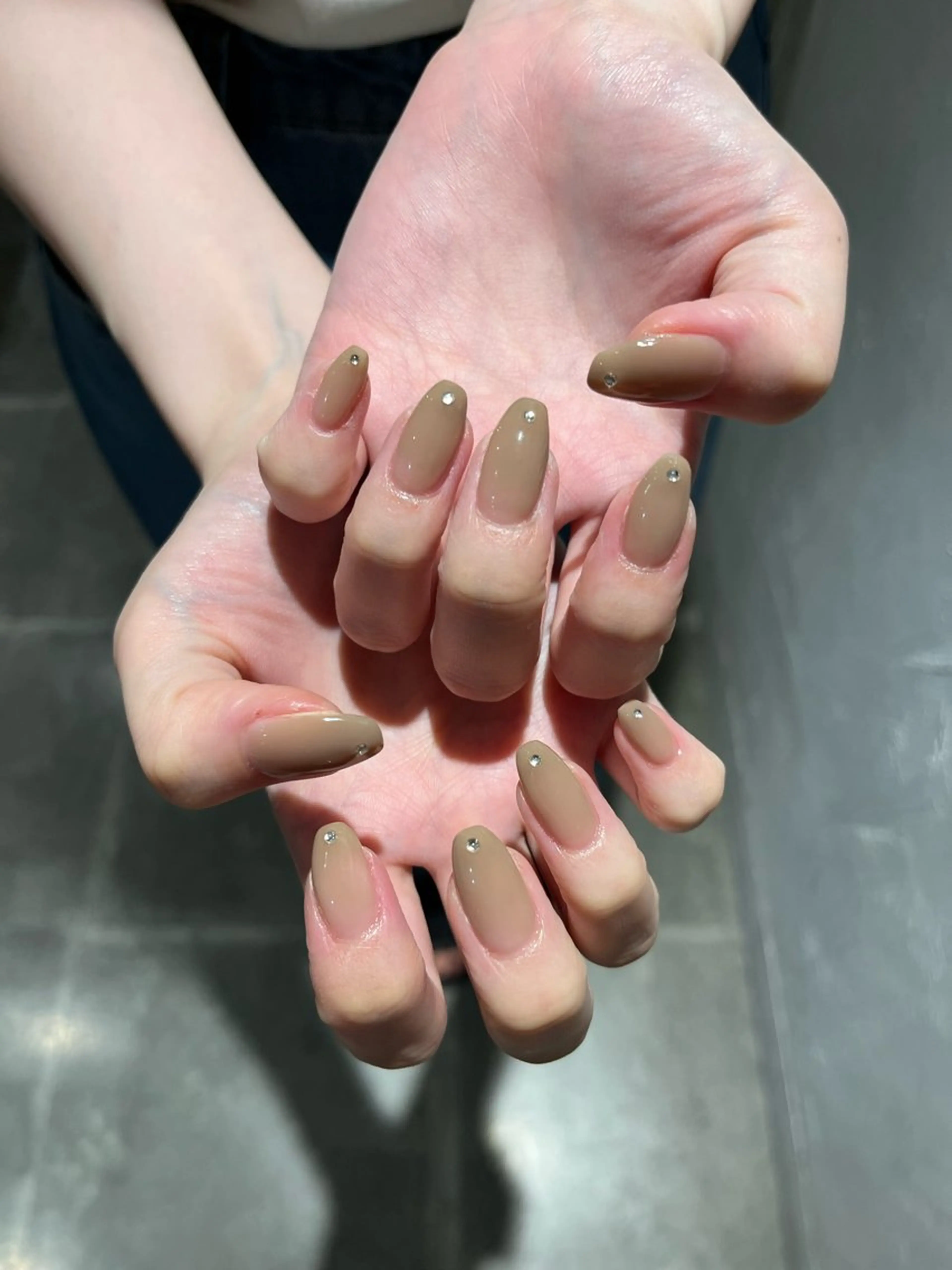 ネイル グラデーション ワンカラーネイル MODE K's🧸 tanakaのネイルデザイン