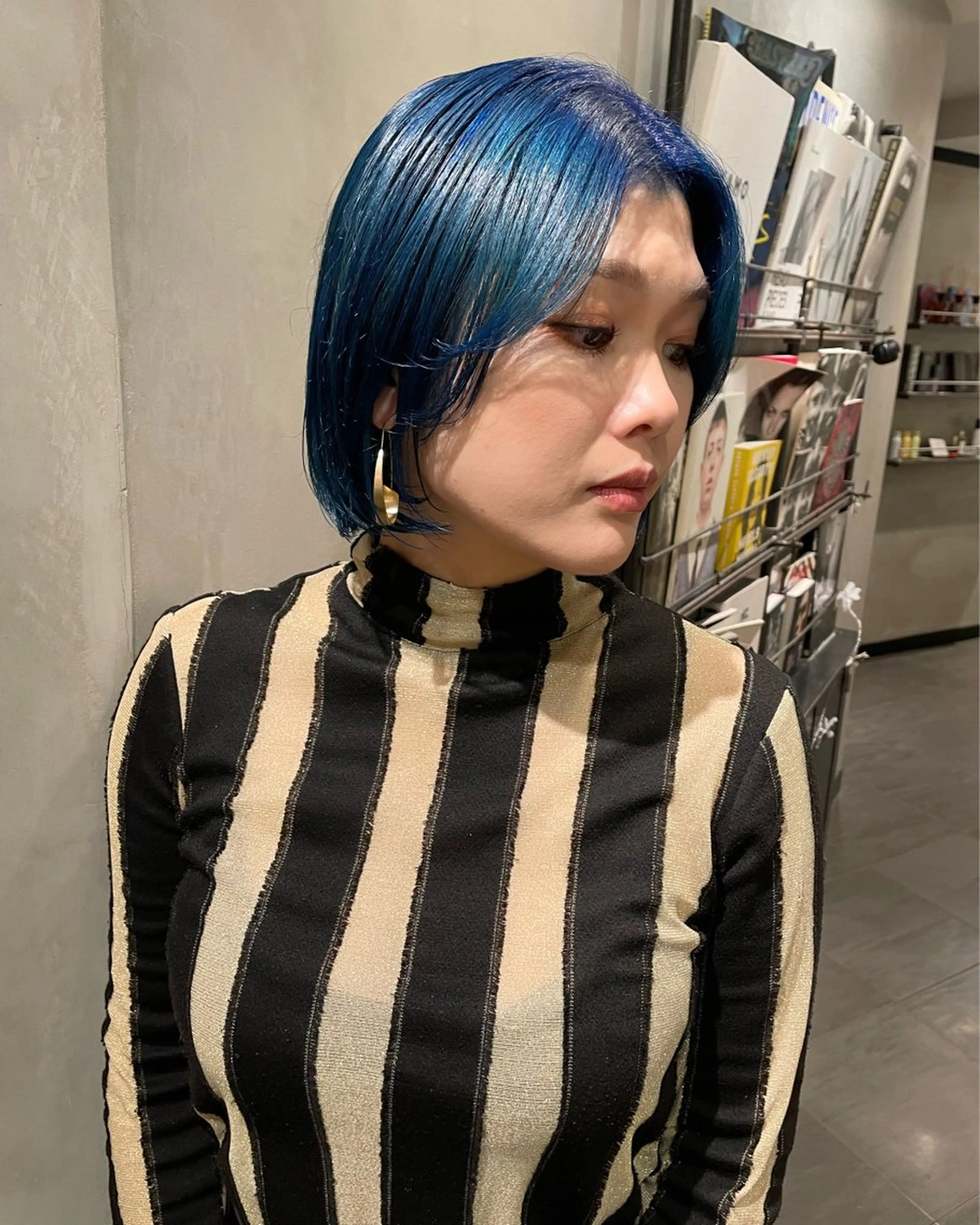 ショート カラー ヘアカラー トリートメント 優 作のヘアスタイル