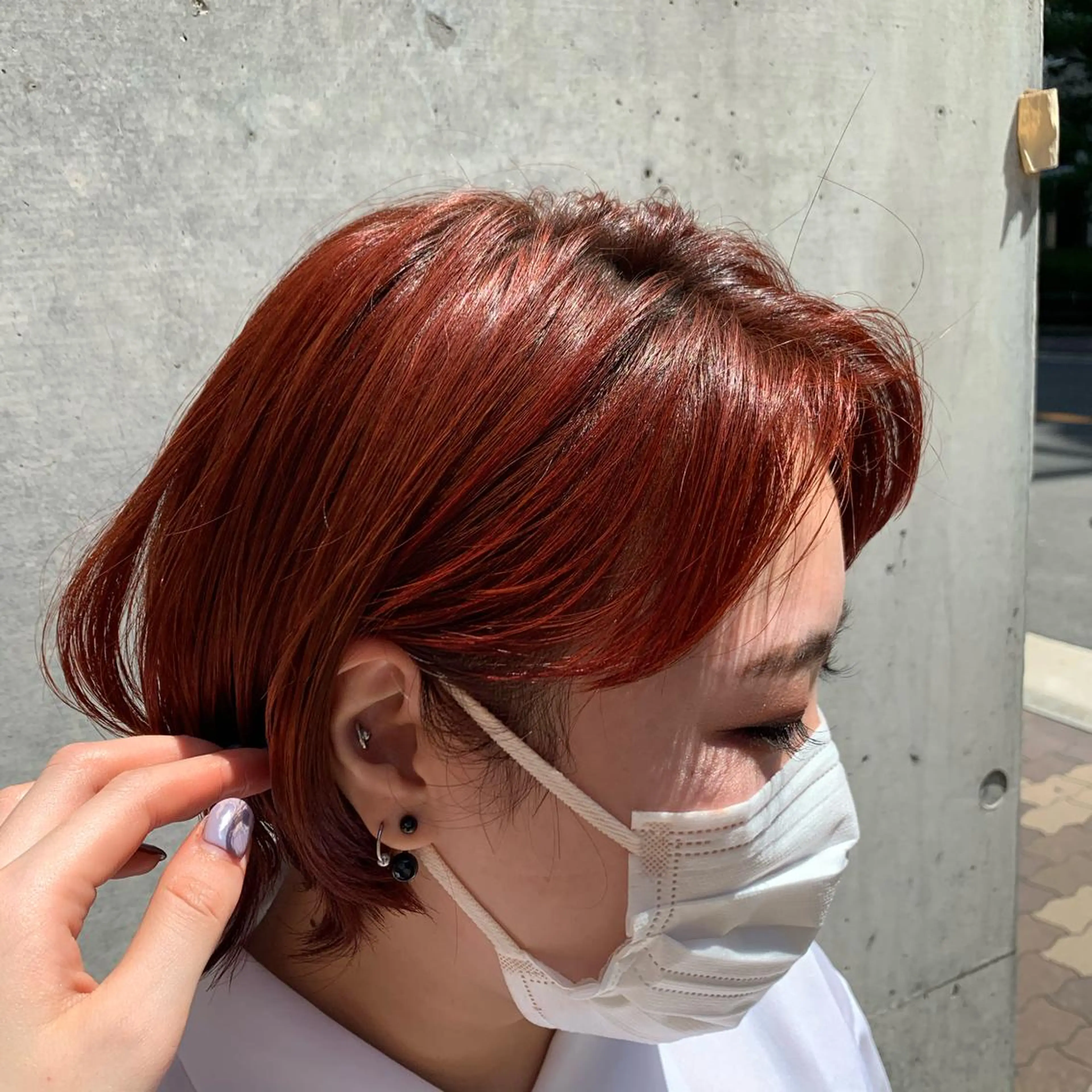 カラー ブリーチ kimika🥑 メンズ/髪質改善のヘアスタイル