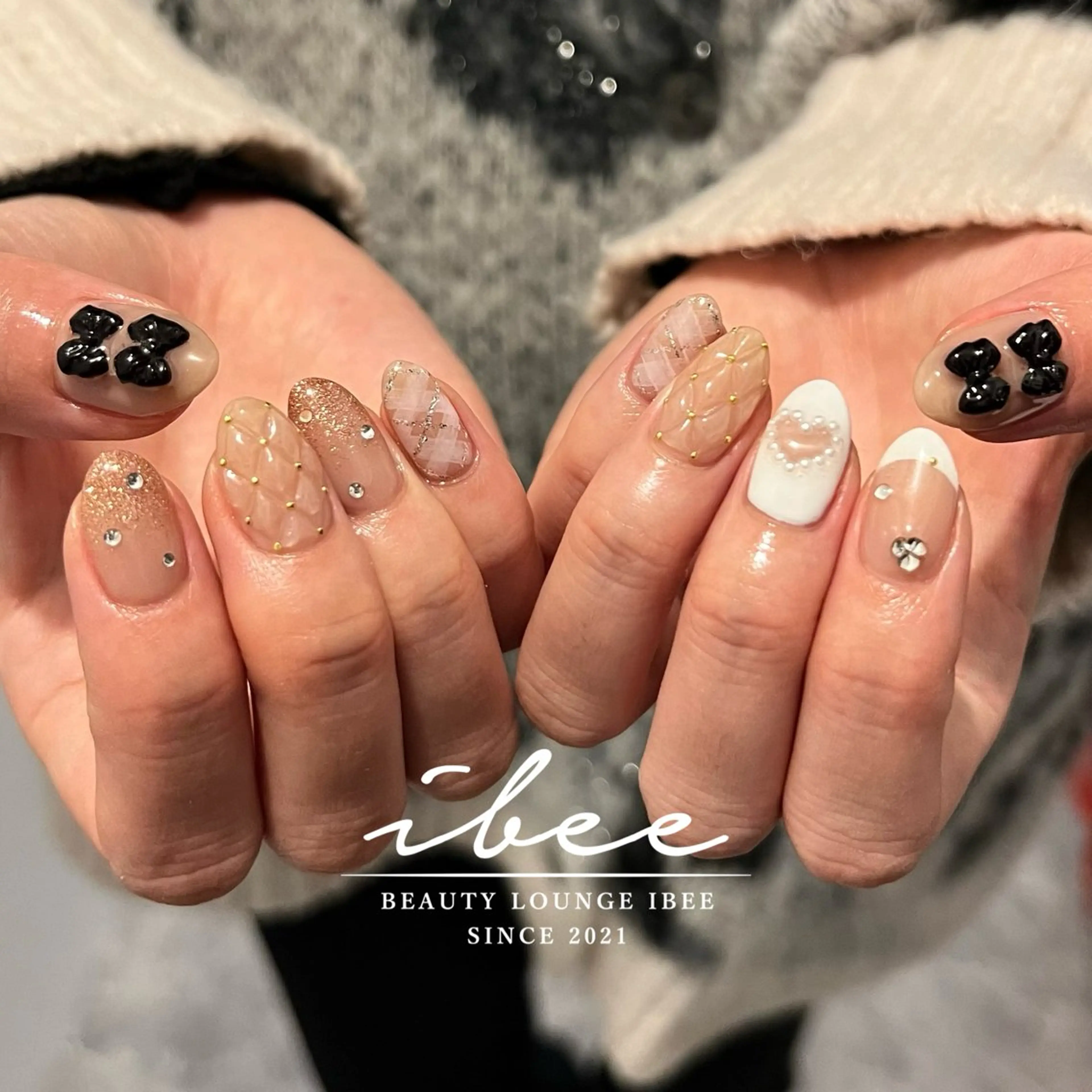 ネイル ハンドネイル ibee nail 🤍yumiのネイルデザイン