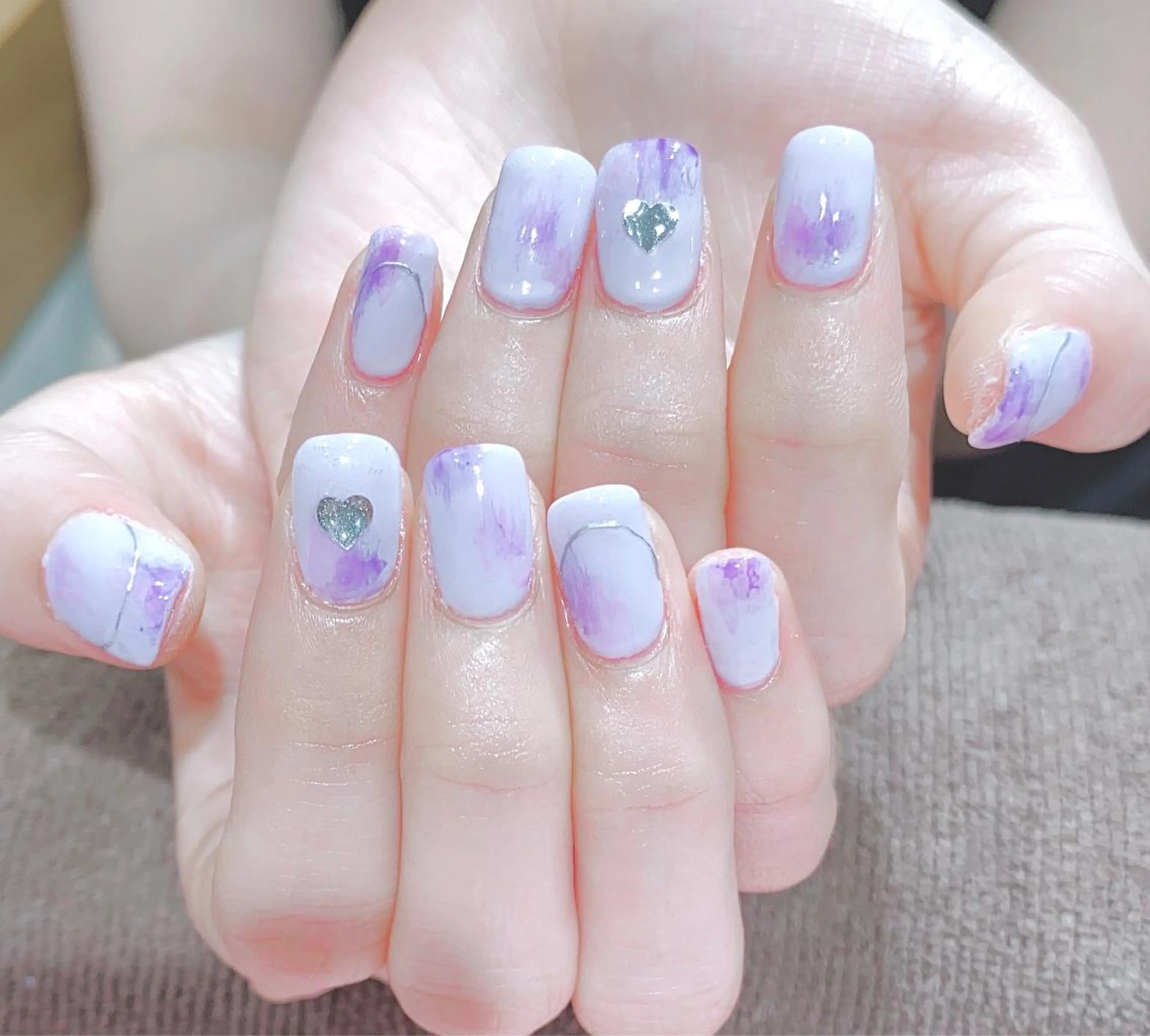 ネイル ニュアンスネイル VIST☆ ｍａｍｉのネイルデザイン