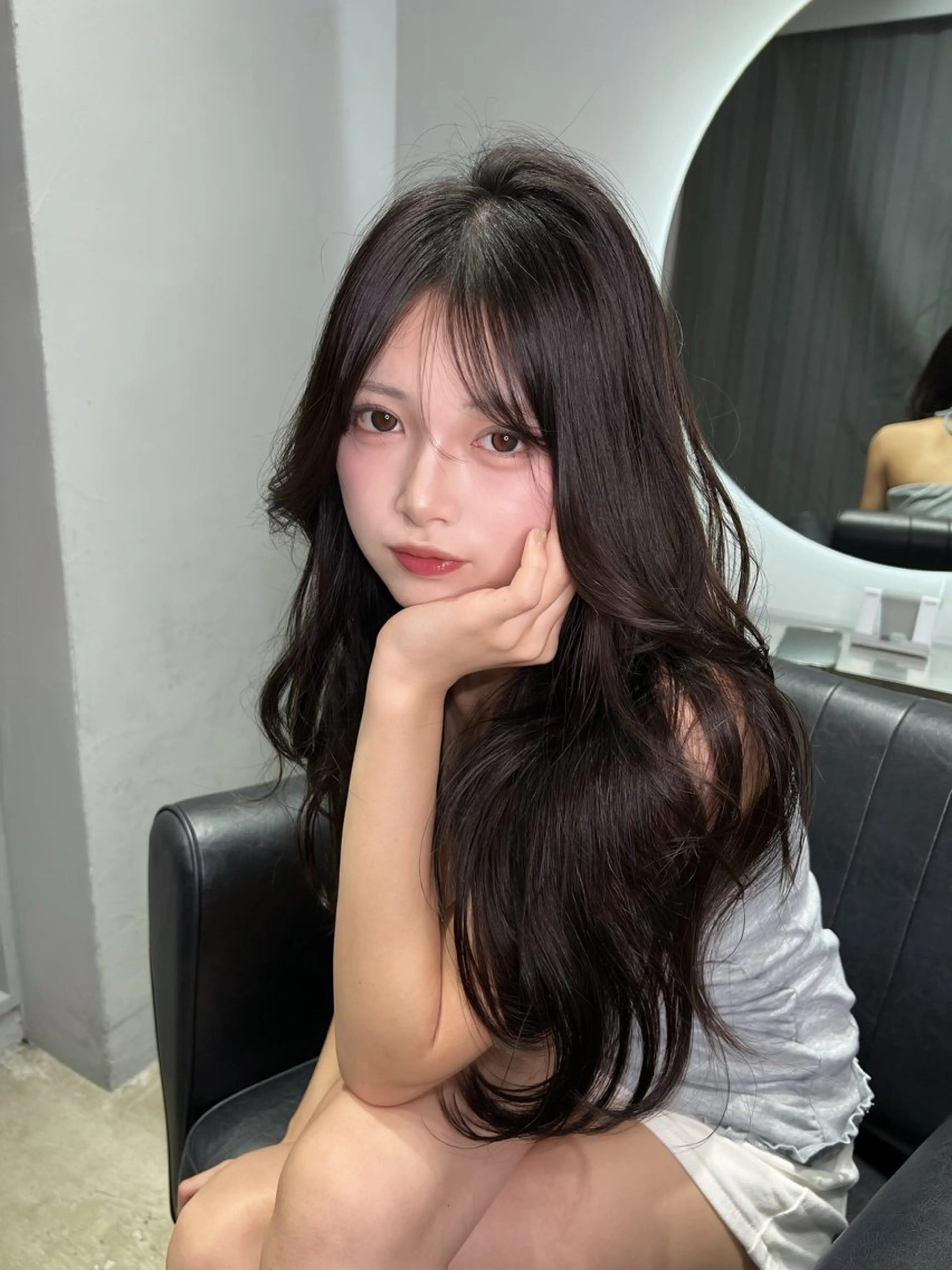 ロング カット トリートメント etora 渋谷所属・itaru/網紅ヘア 🇨🇳ケラチンTRのヘアスタイル