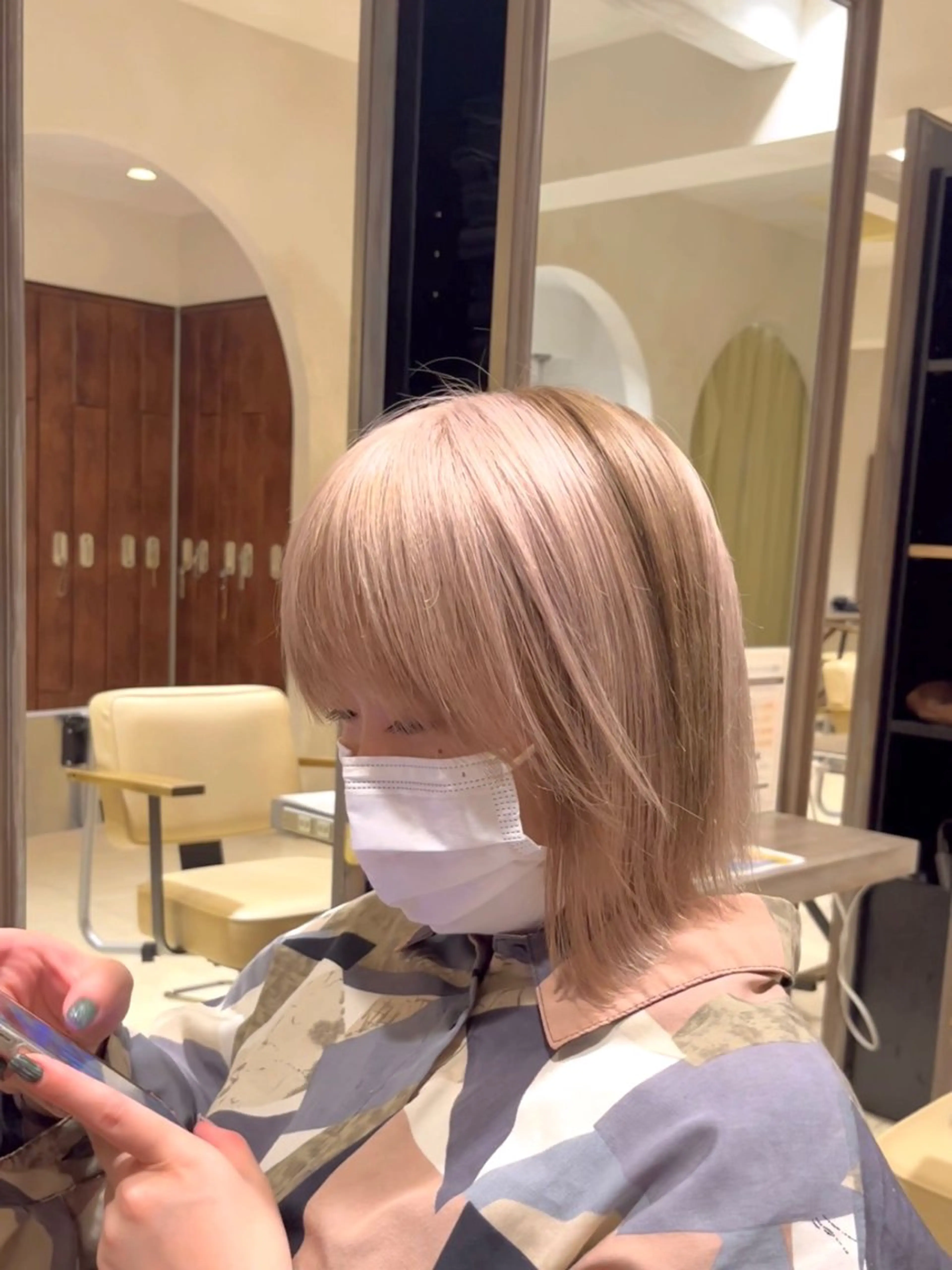 ミディアム カラー 橋口 陽太のヘアスタイル