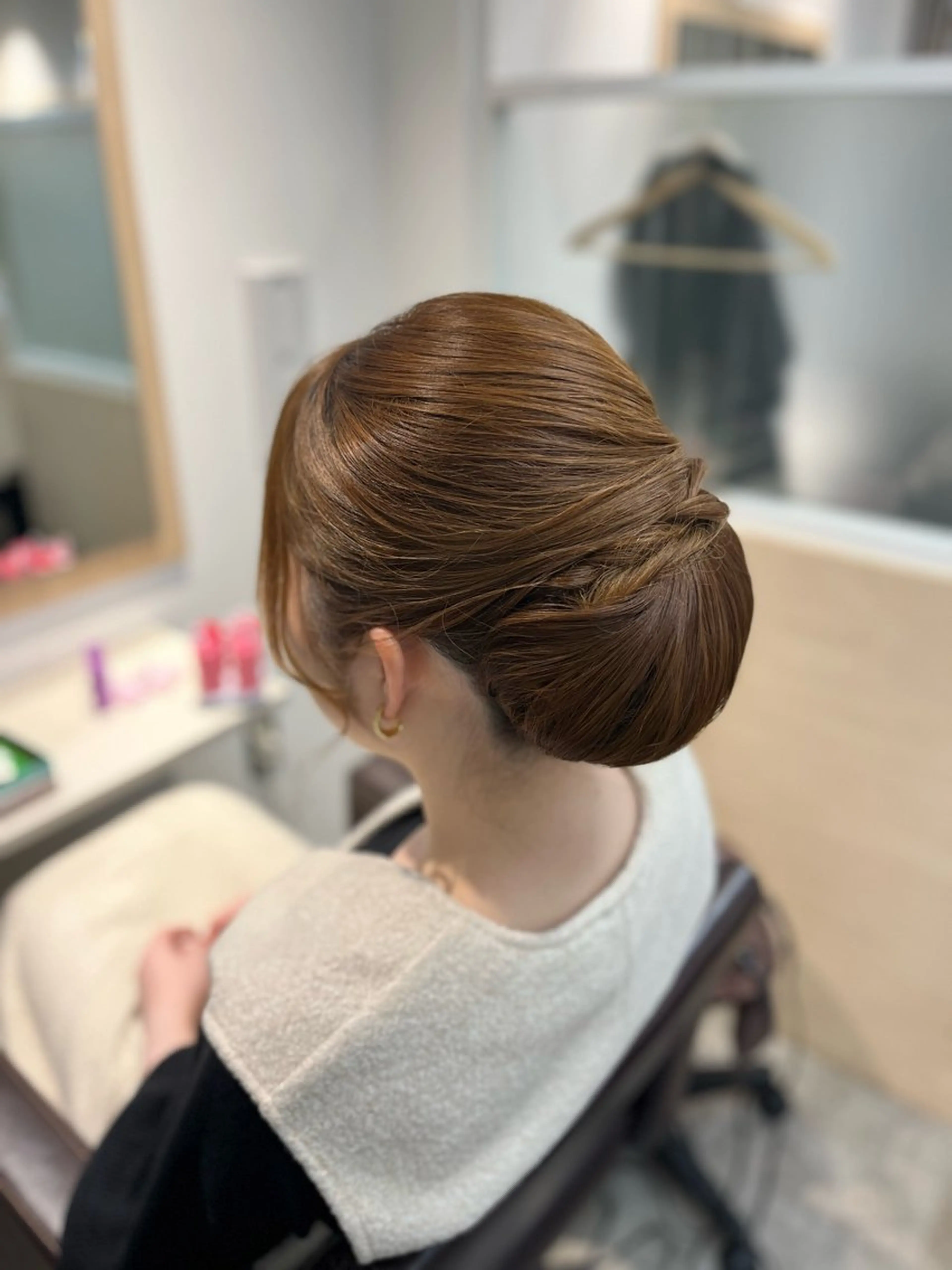 着付け 似合わせヘアメイク 💐オダギリチアキのヘアスタイル