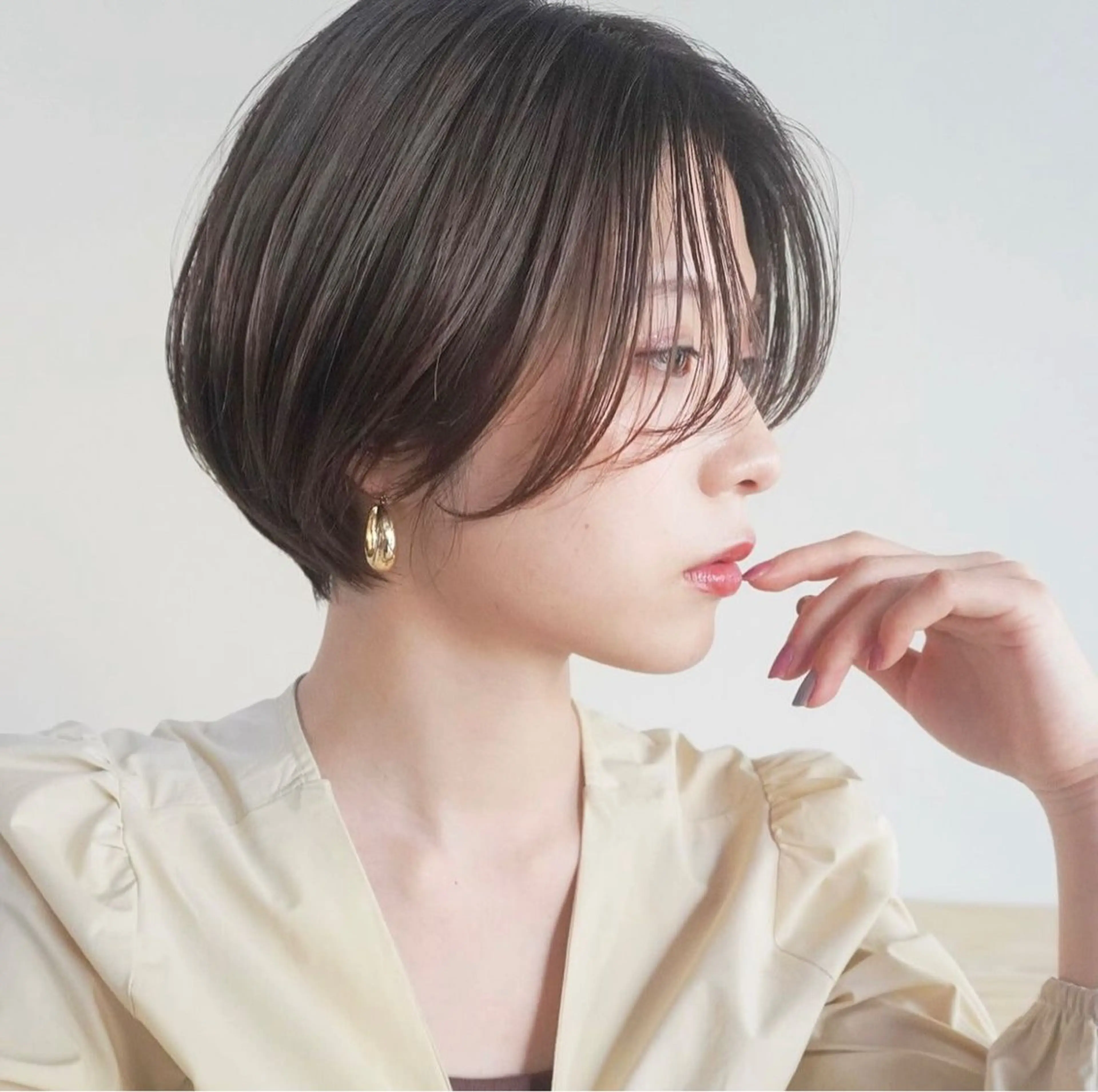 ショート Haruna / 透明感カラー🌙のヘアスタイル