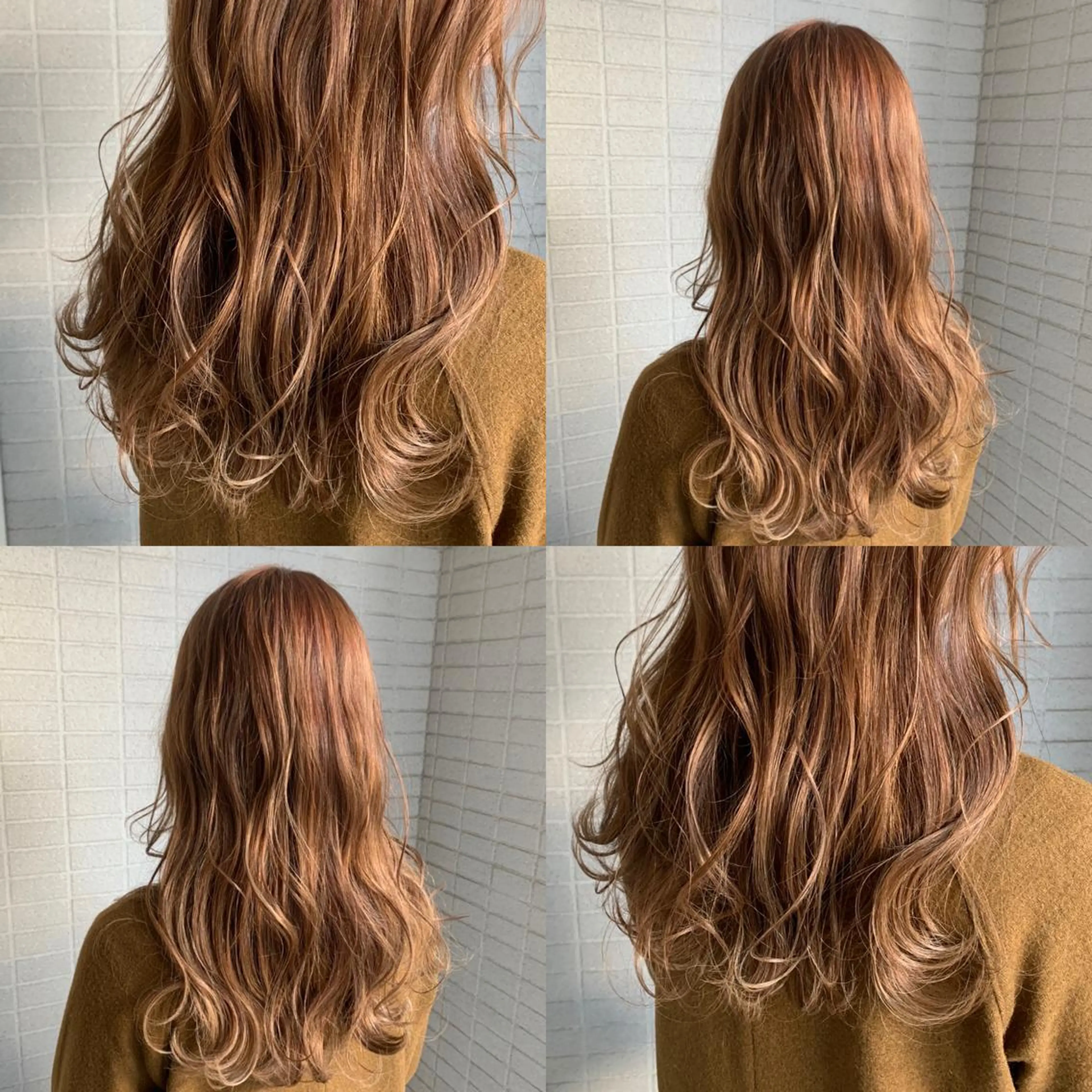 ロング カラー ヘアケア・頭皮ケア デザインカラー/中田のヘアスタイル