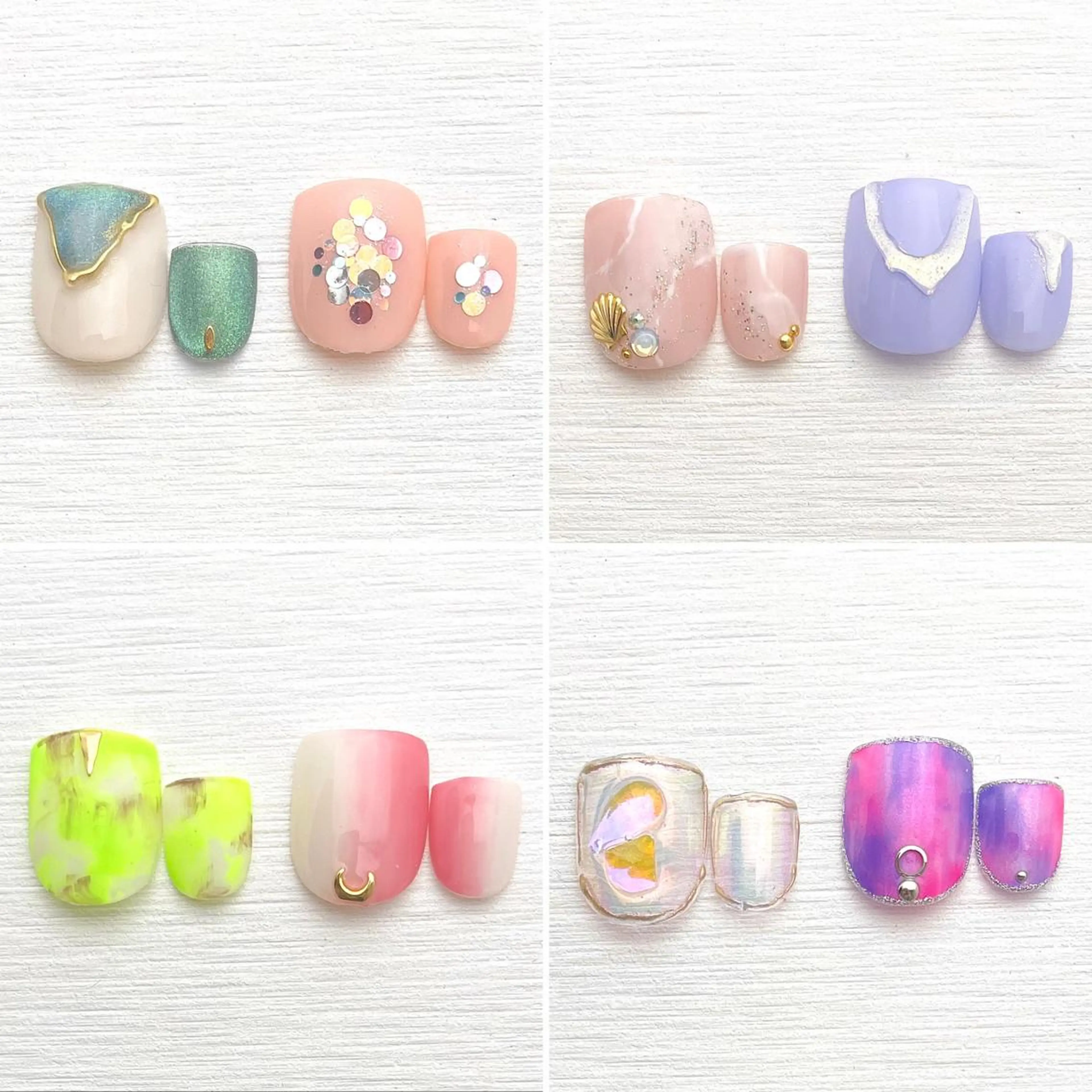 ネイル フットネイル MADDY NAILS所属・MADDYNAILS ✴︎柏痛ネイルのネイルデザイン