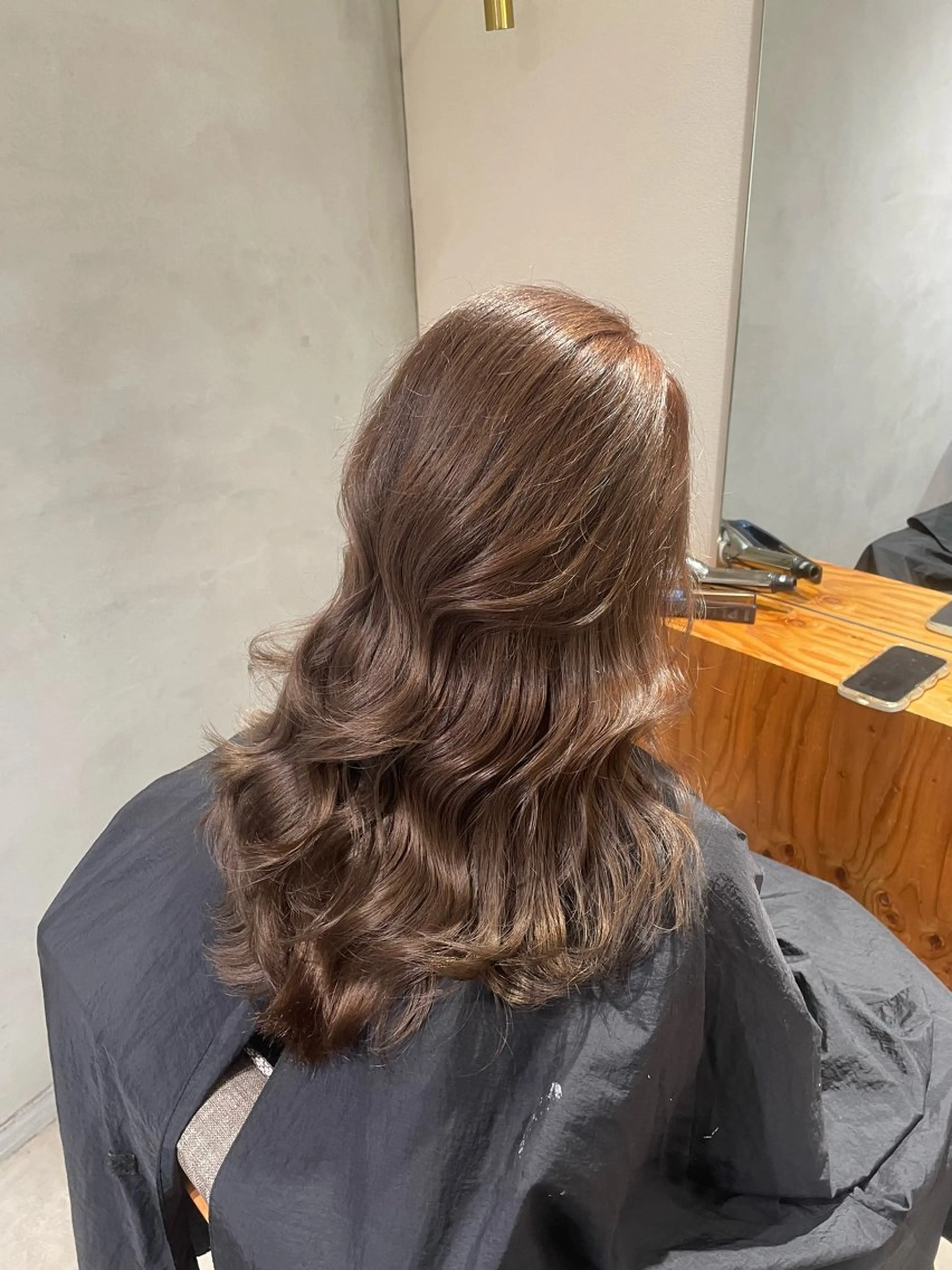 ロング カラー カット ヘアカラー 美髪と似合わせのサロンenn(エン)所属・enn天王寺藤本 大輝のヘアスタイル