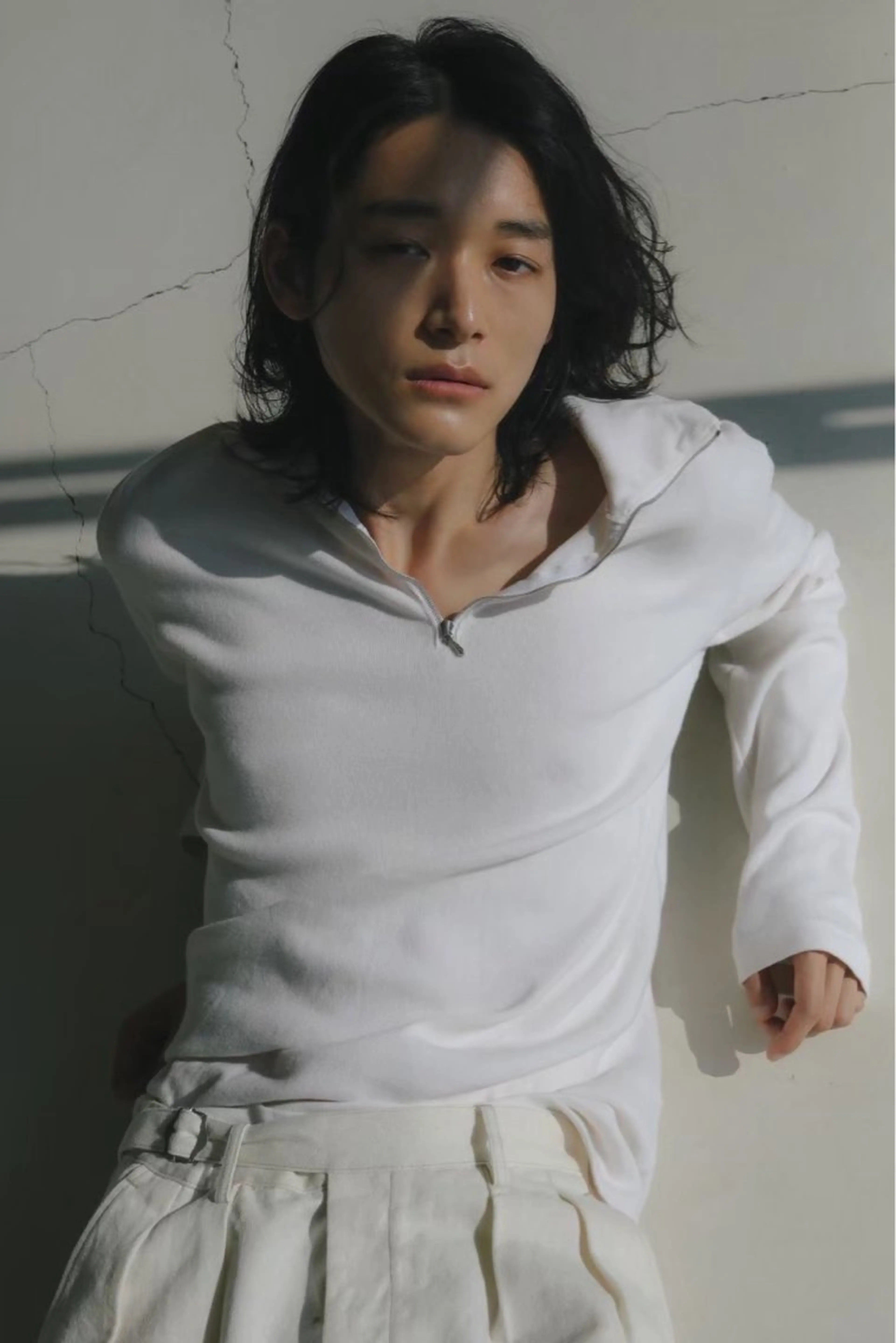 ミディアム 加藤 祐斗のヘアスタイル