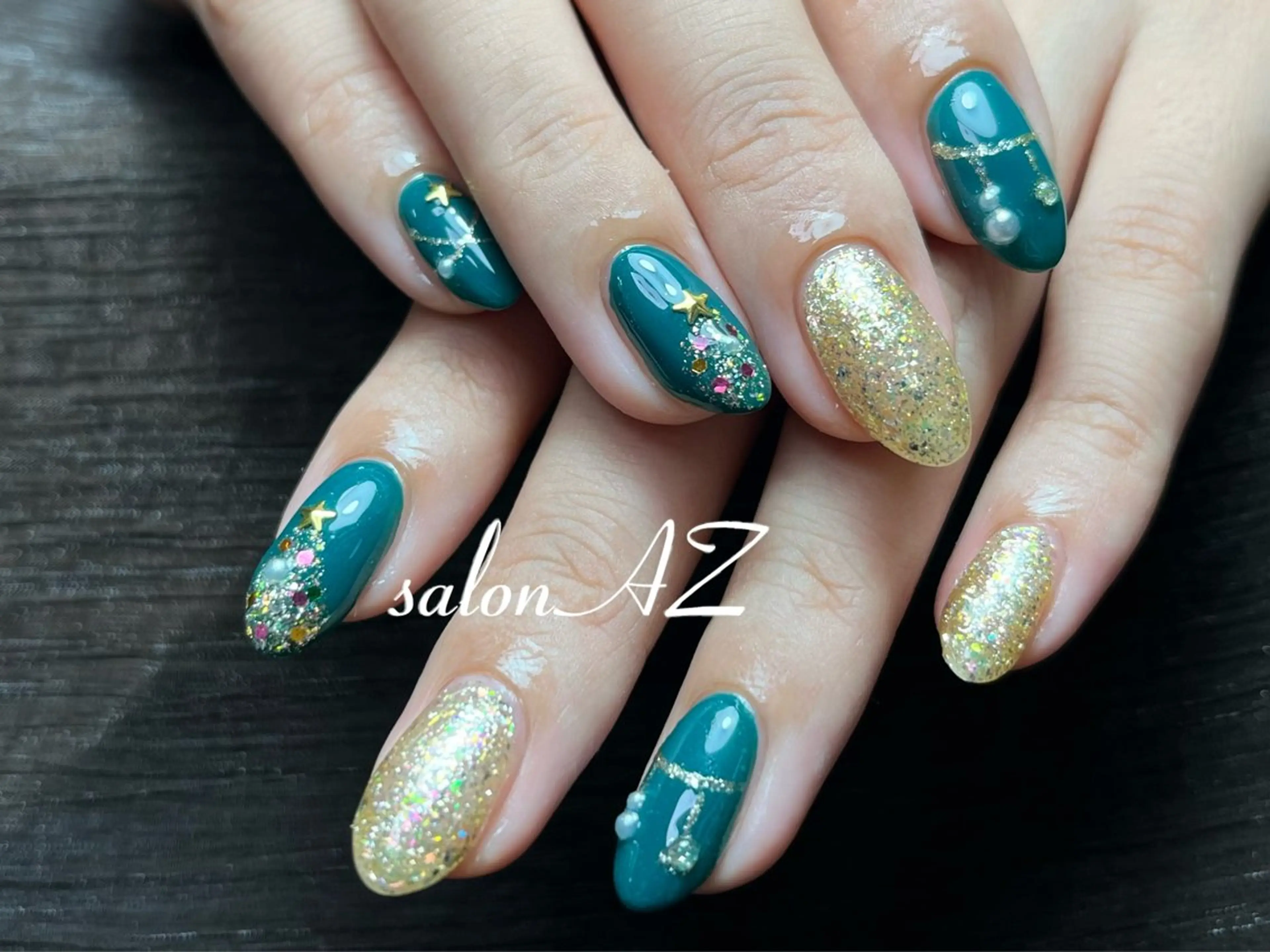 ネイル ハンドネイル salonAZ トップネイリストのネイルデザイン