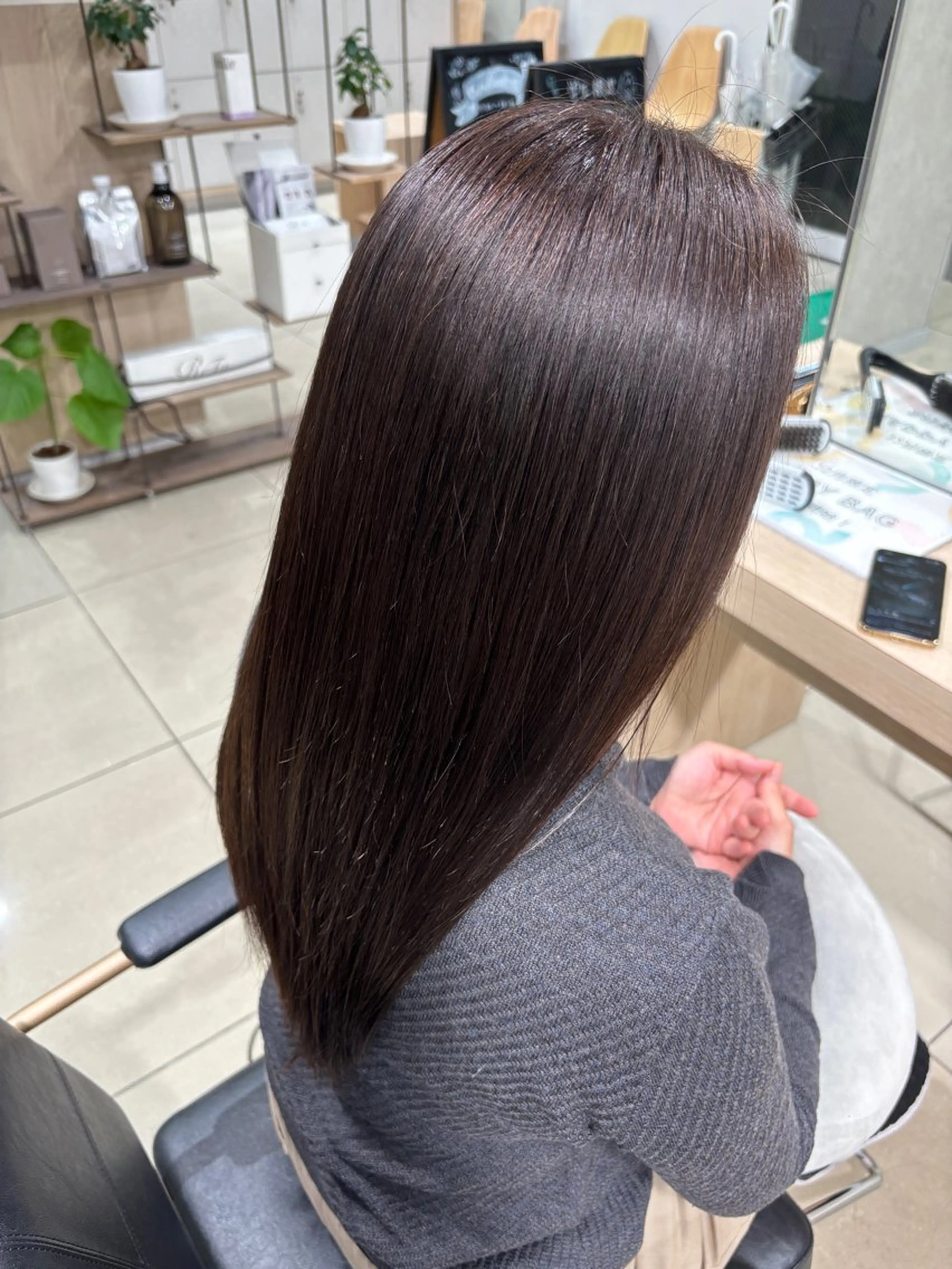 ロング カラー ヘアカラー 🍒カラー/縮毛🍒 こばるのヘアスタイル