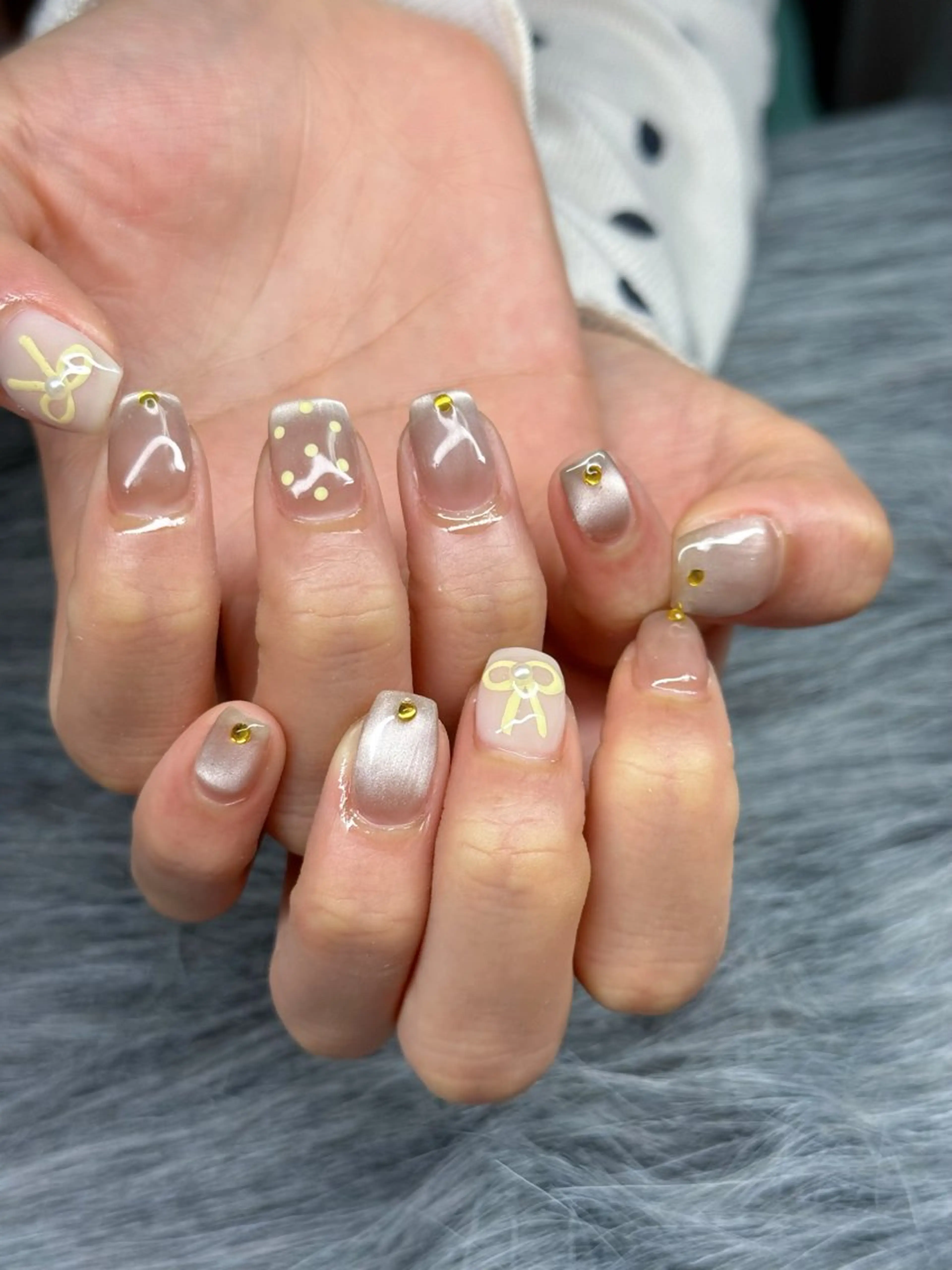 ネイル ハンドネイル MITSUME 🎀 yumeのネイルデザイン