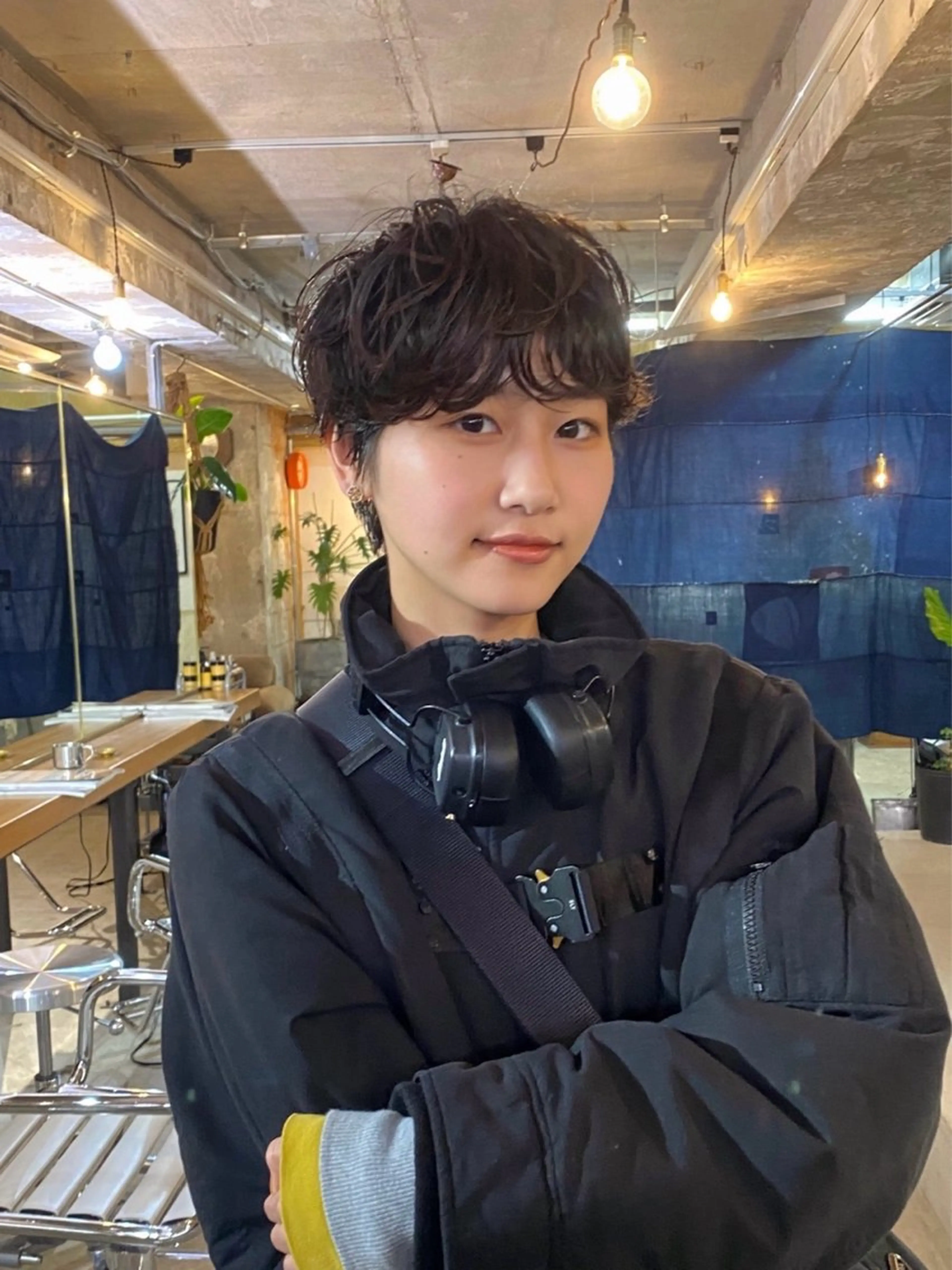 ショート パーマ カット パーマ GATTACA所属・KEI gattacaのヘアスタイル