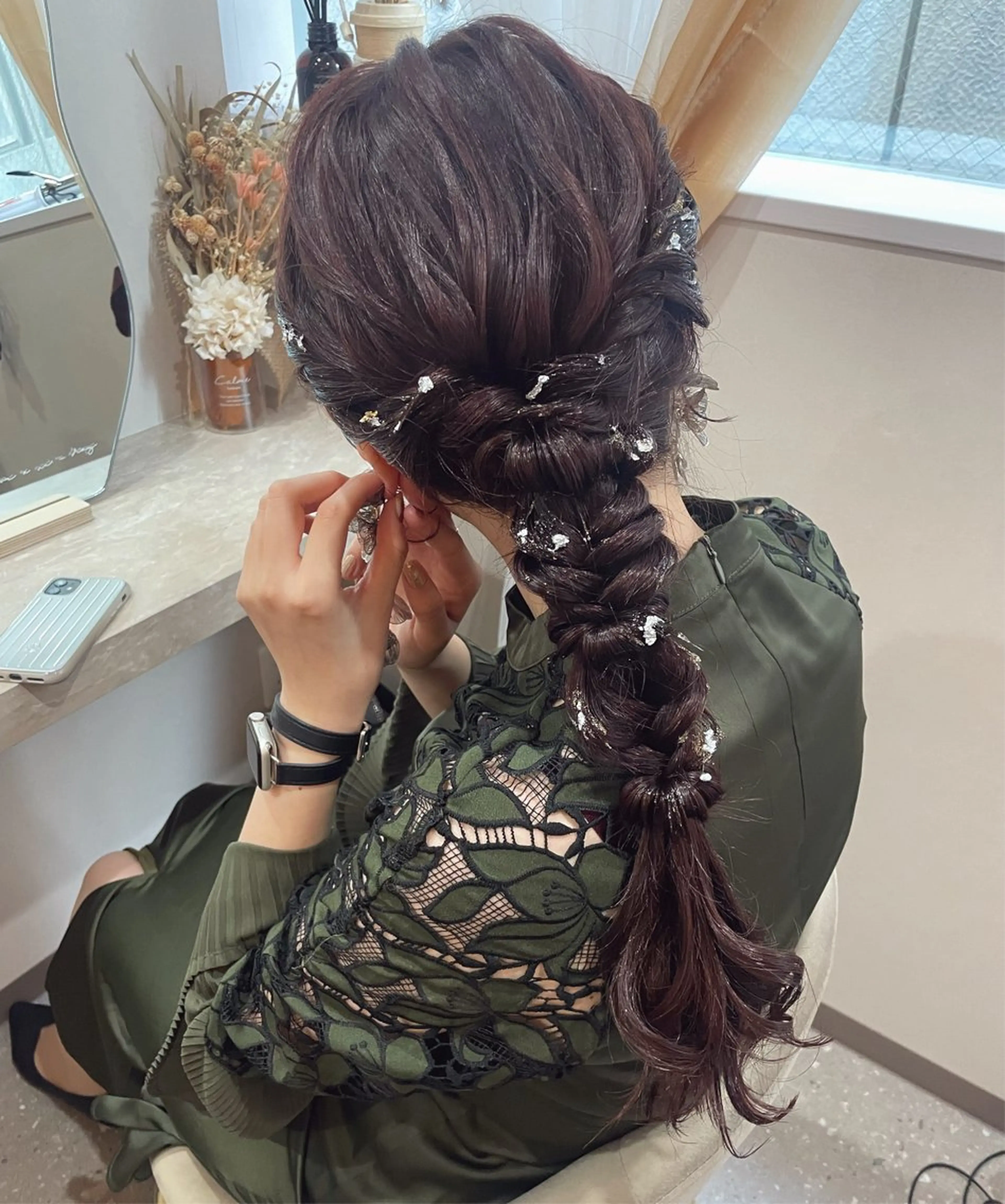 ロング ヘアセット Mila chihiroのヘアスタイル