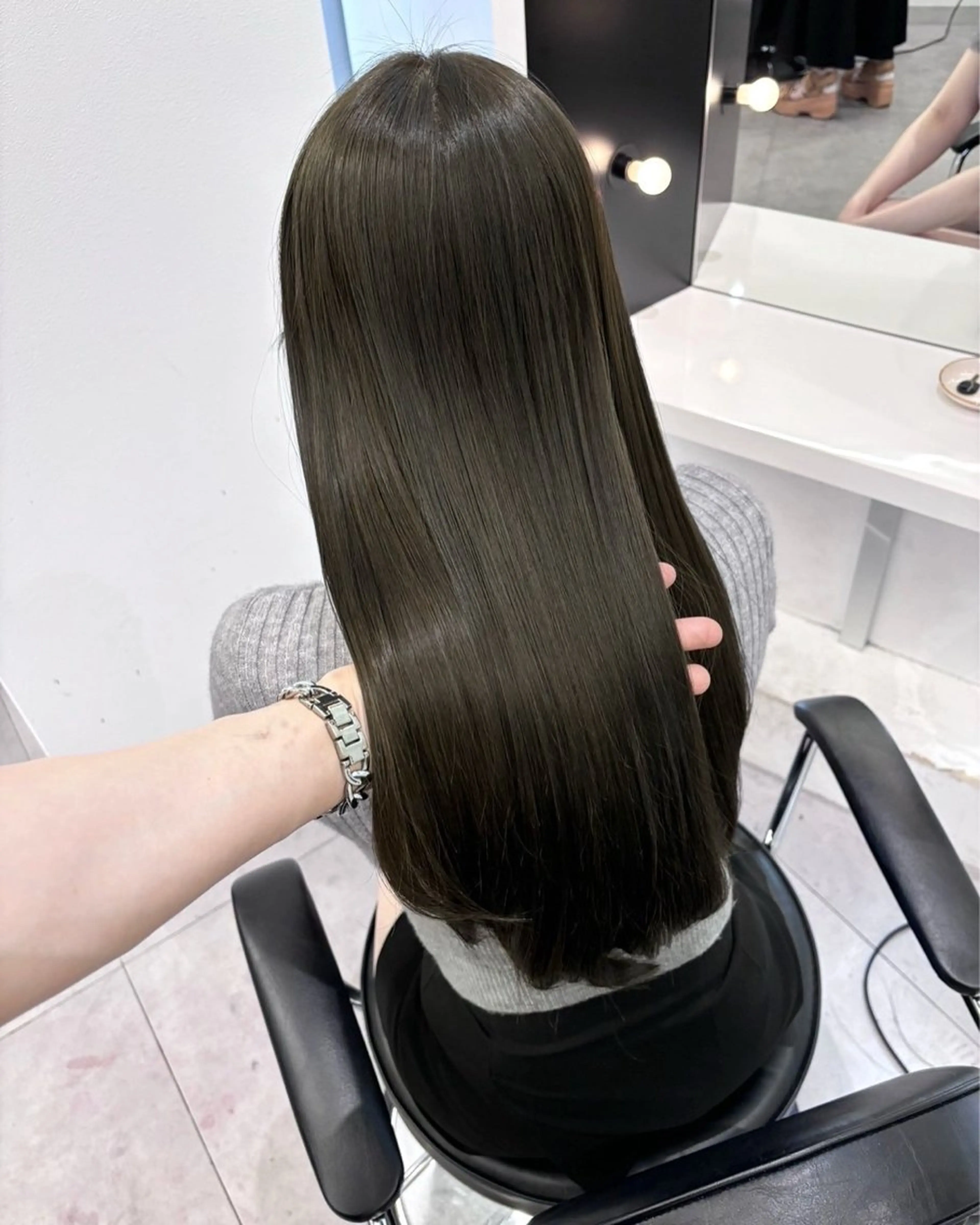 カラー ヘアカラー トリートメント きょーいち☝‪‪ 艶髪特化💫のヘアスタイル