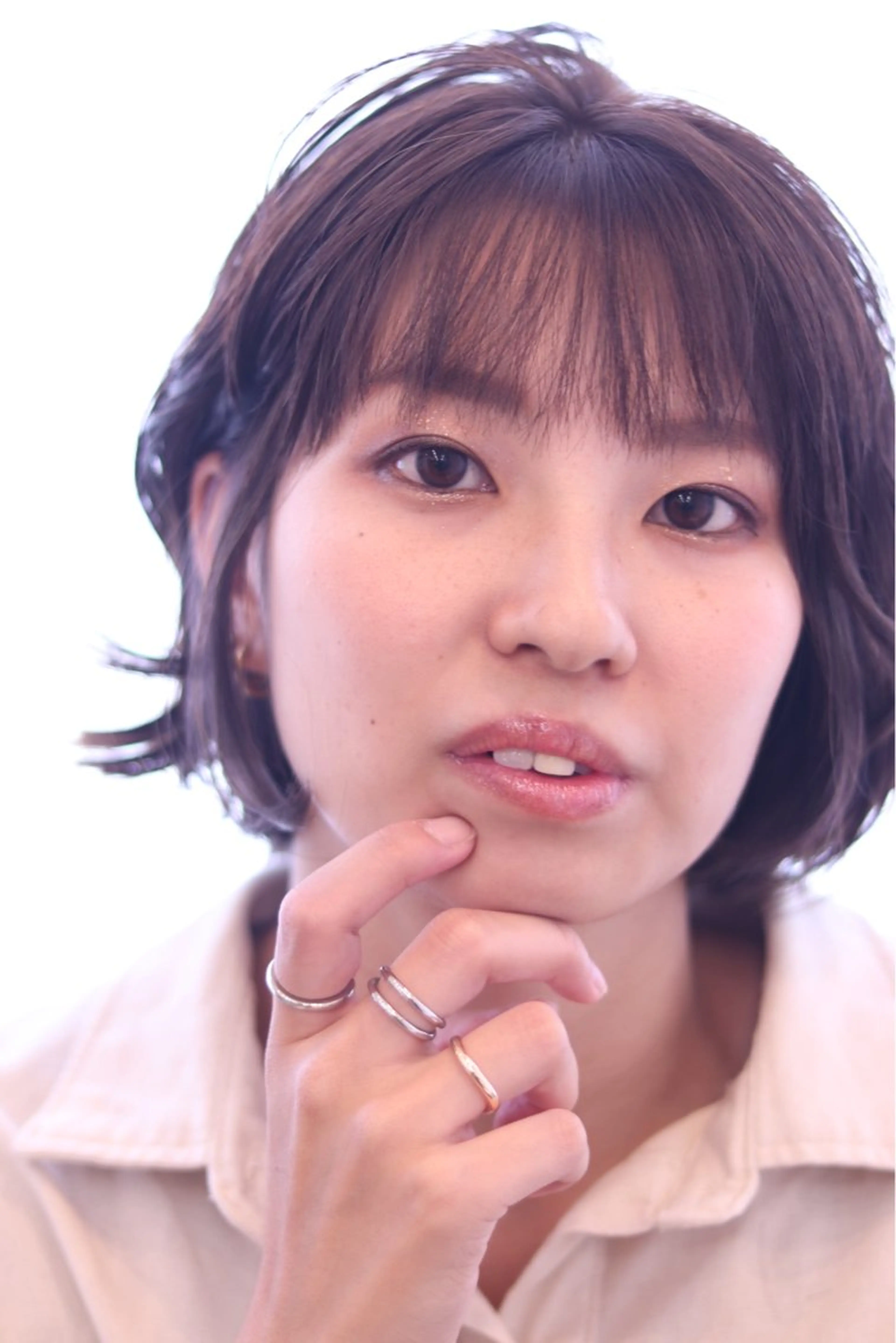 ショート 清水 有紗のヘアスタイル