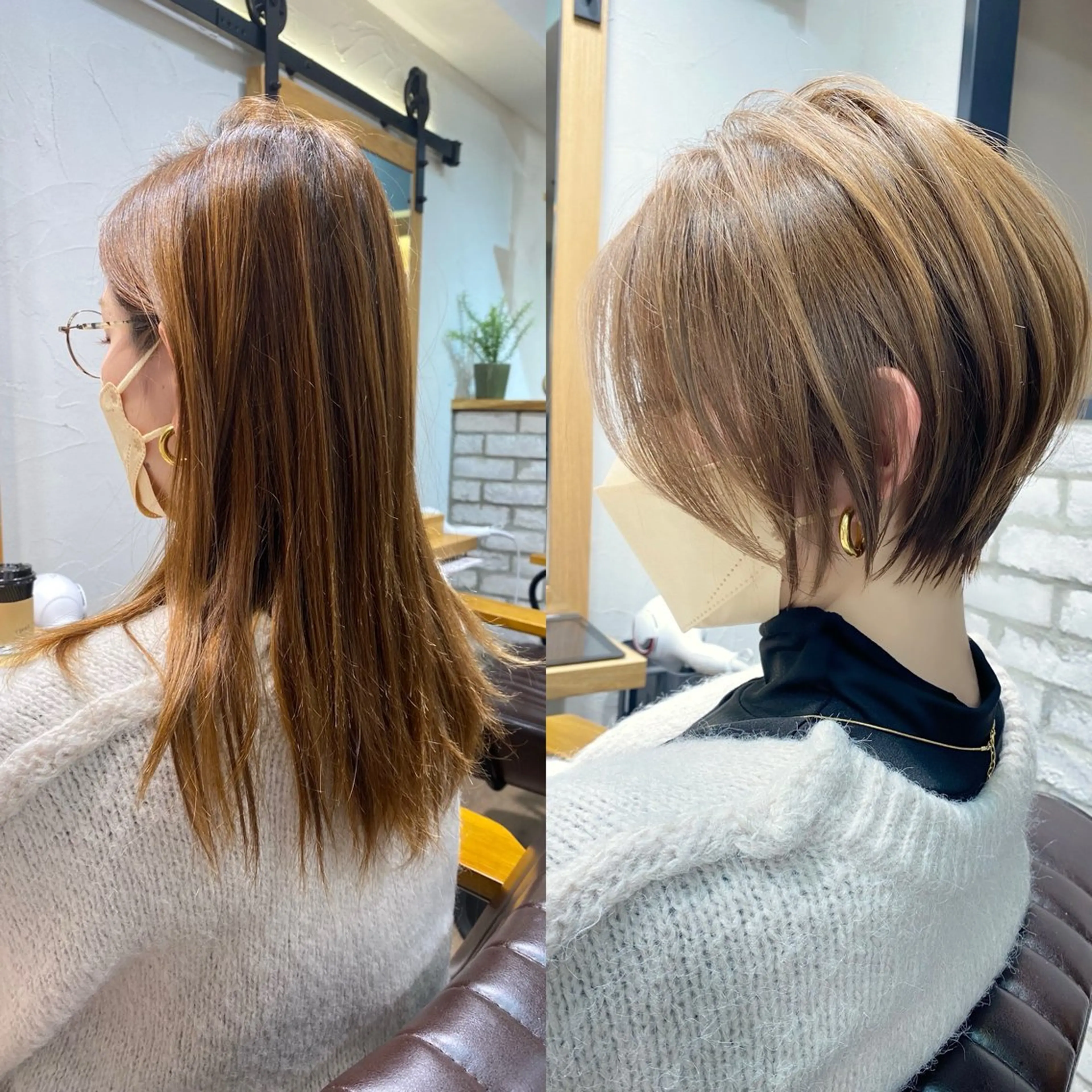 ショート カット トリートメント 無料カットモデル/ 大人ショート/荒砂のヘアスタイル