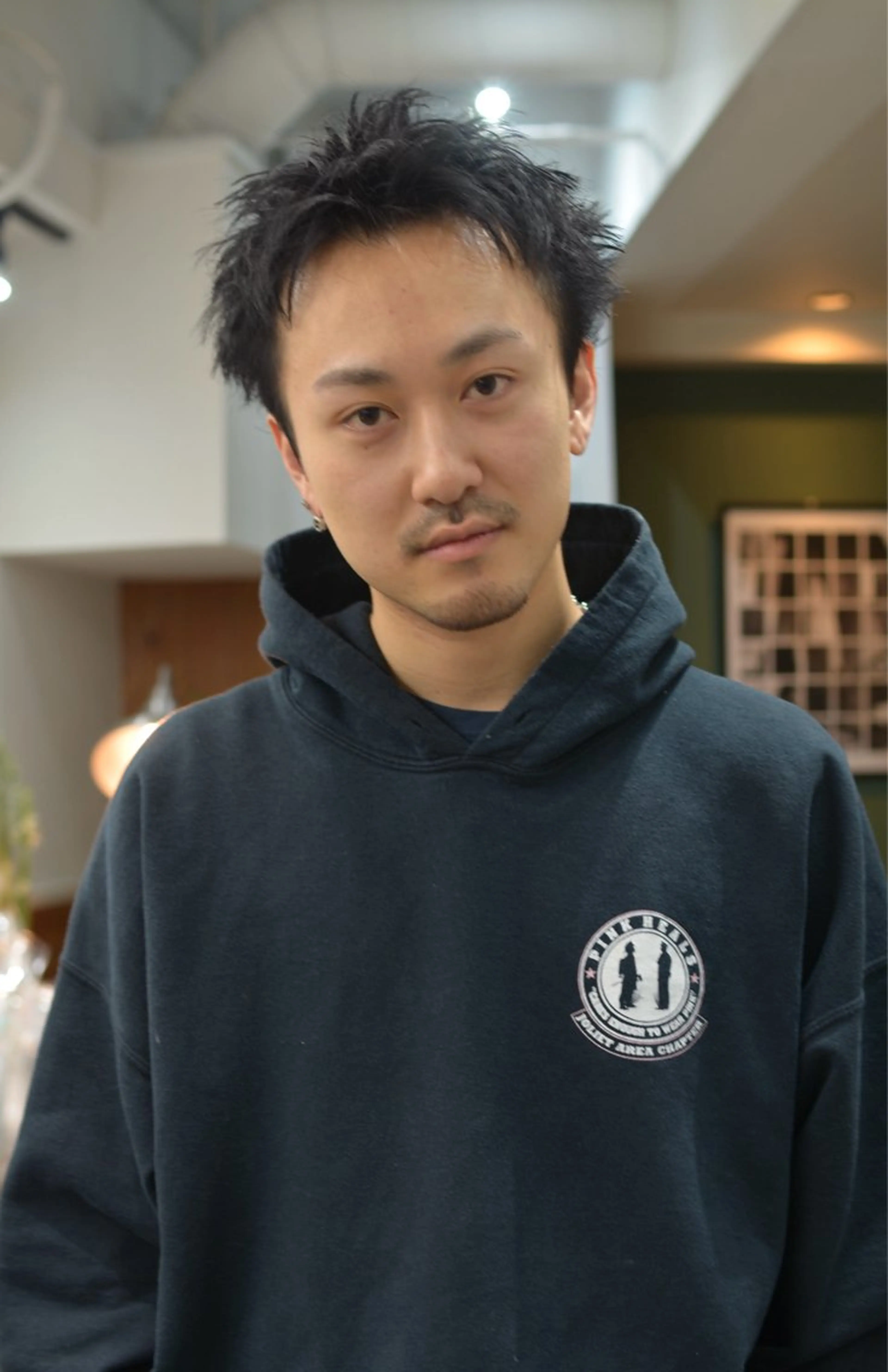 ショート メンズ カット グランジヘア 無造作ヘアHYUGAのヘアスタイル