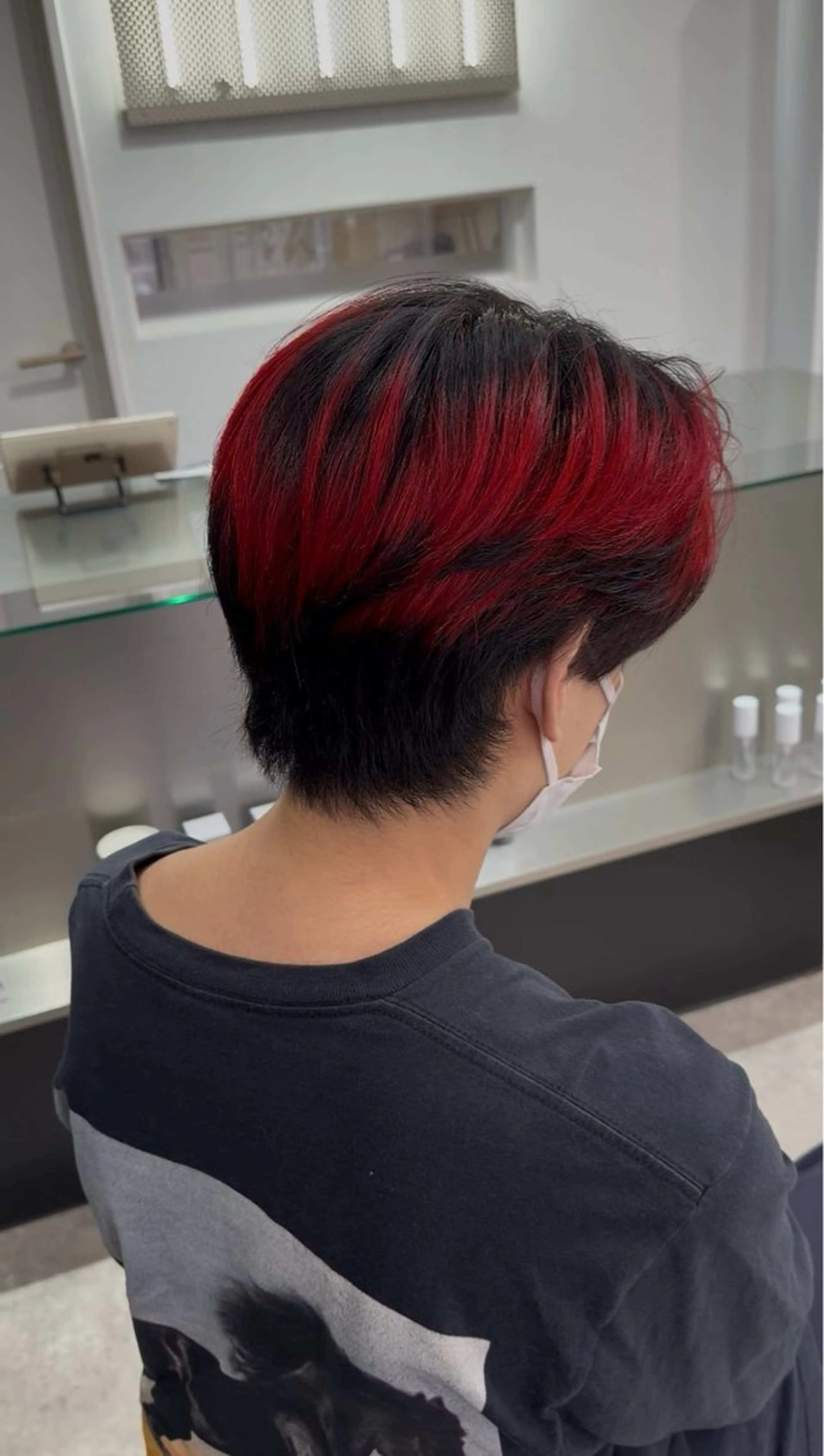 カラー メンズ ヘアカラー トリートメント ヘアセット いぶき/透明感カラー 🎨メンズパーマ🔥のヘアスタイル