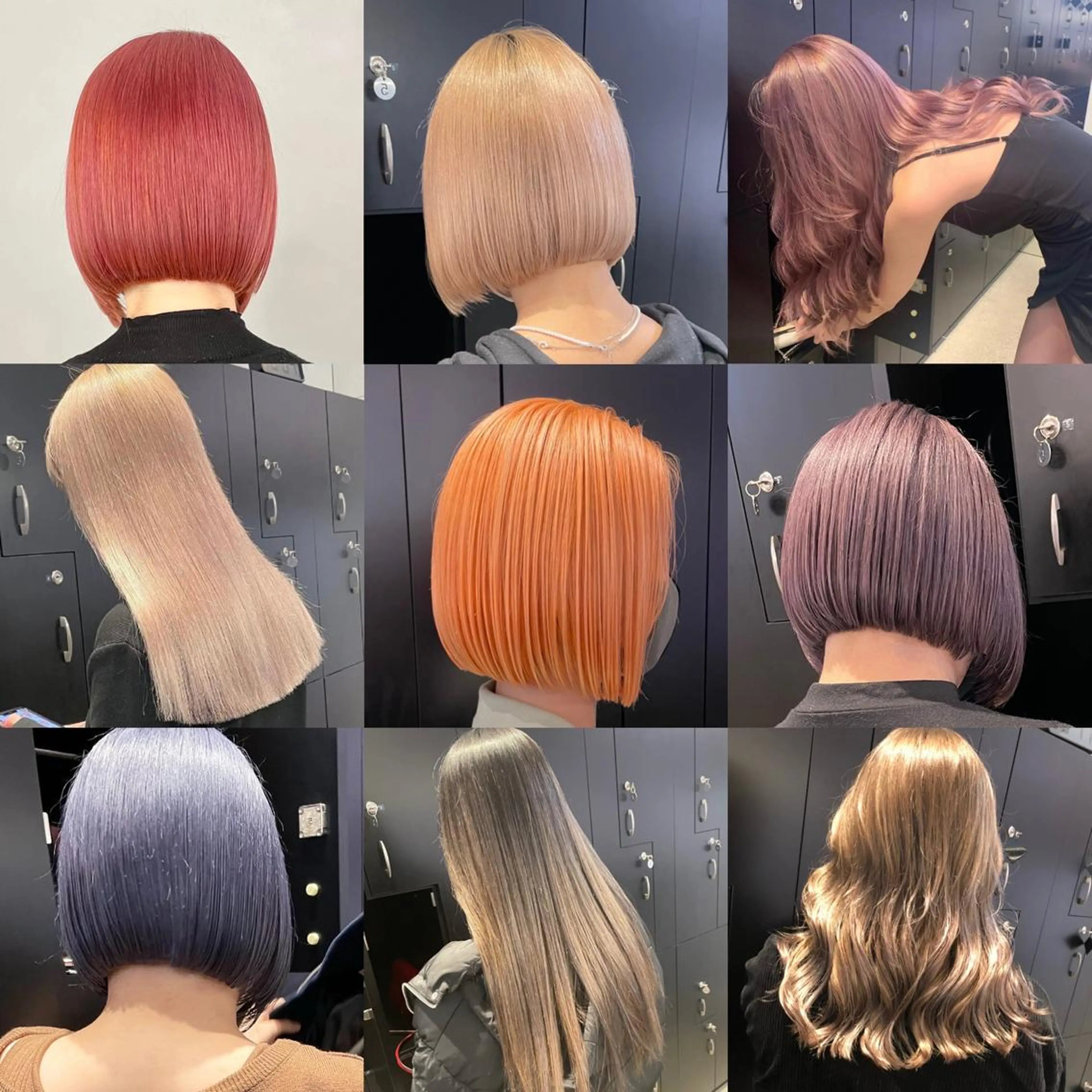 ロング カラー パーマ ヘアアレンジ メンズ キッズ ネイル マツエク・マツパ 🧸ハイトーン🧸 ゆっきー🧸のヘアスタイル