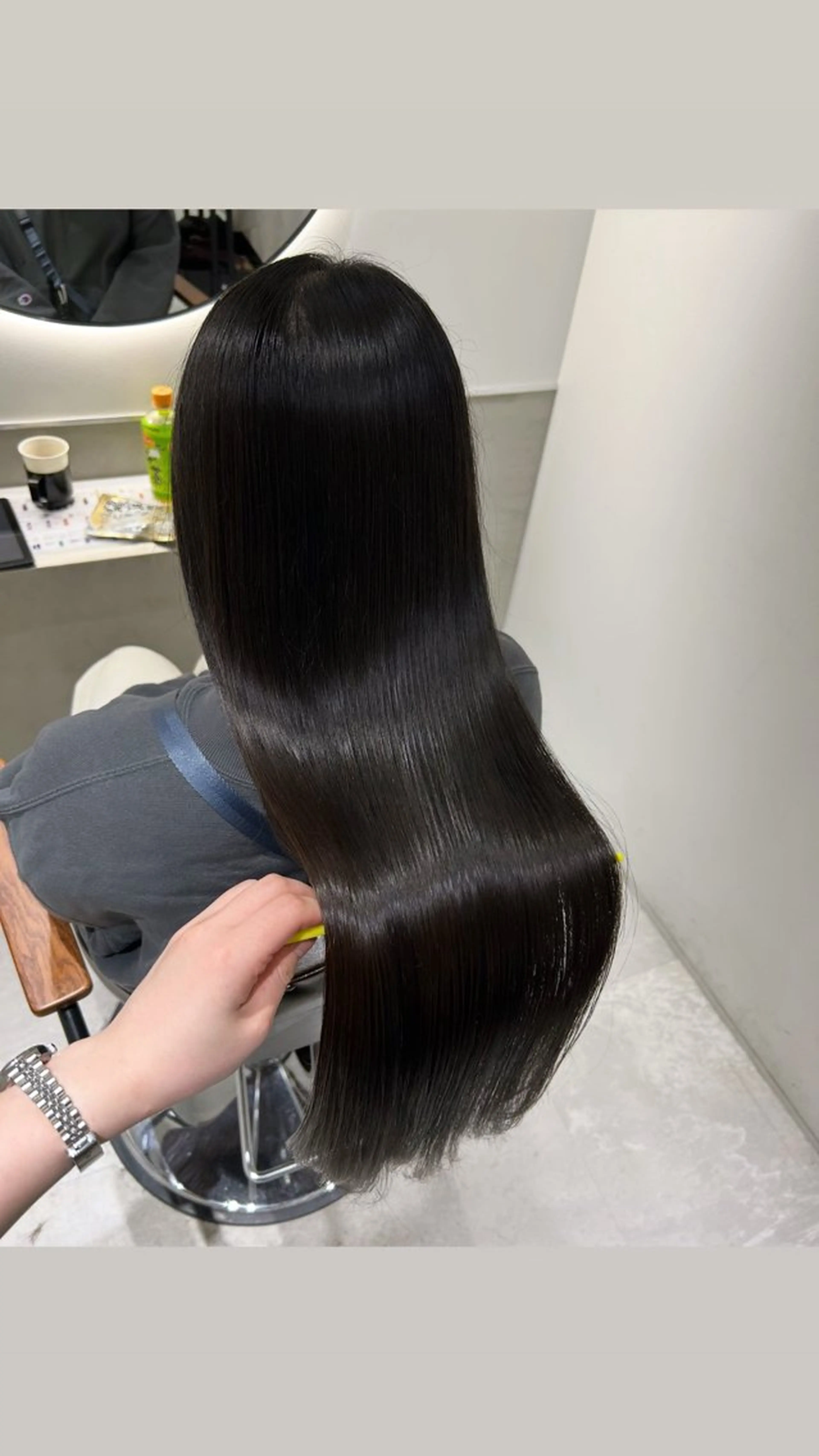 ロング 縮毛矯正 トリートメント 💞美髪💫髪質 改善🌈ユキナ💞のヘアスタイル