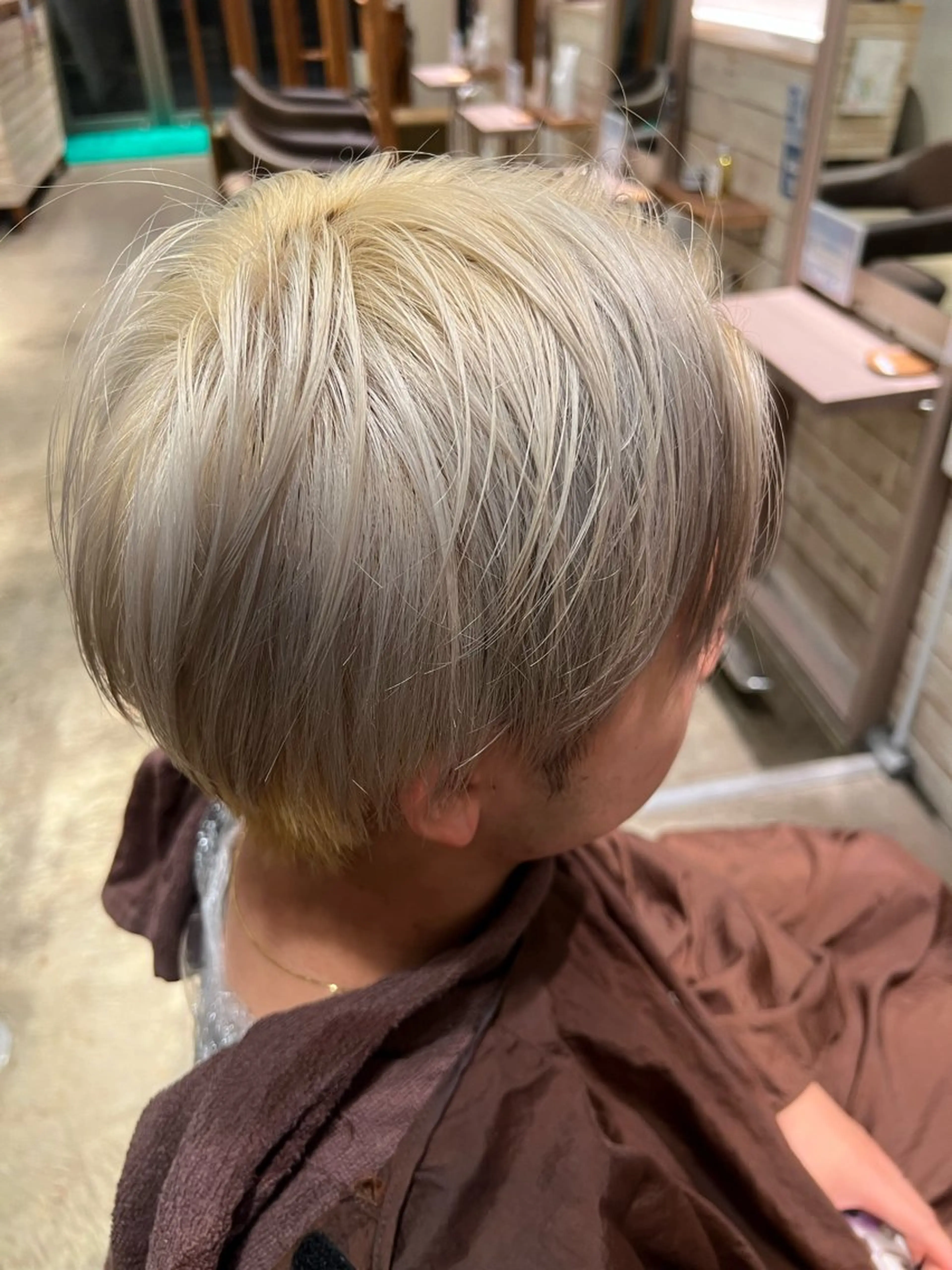 カラー メンズ ヘアカラー HAIR&MAKE EARTH センター南店所属・💧美髪/艶髪 /たかはしりく🔥のヘアスタイル