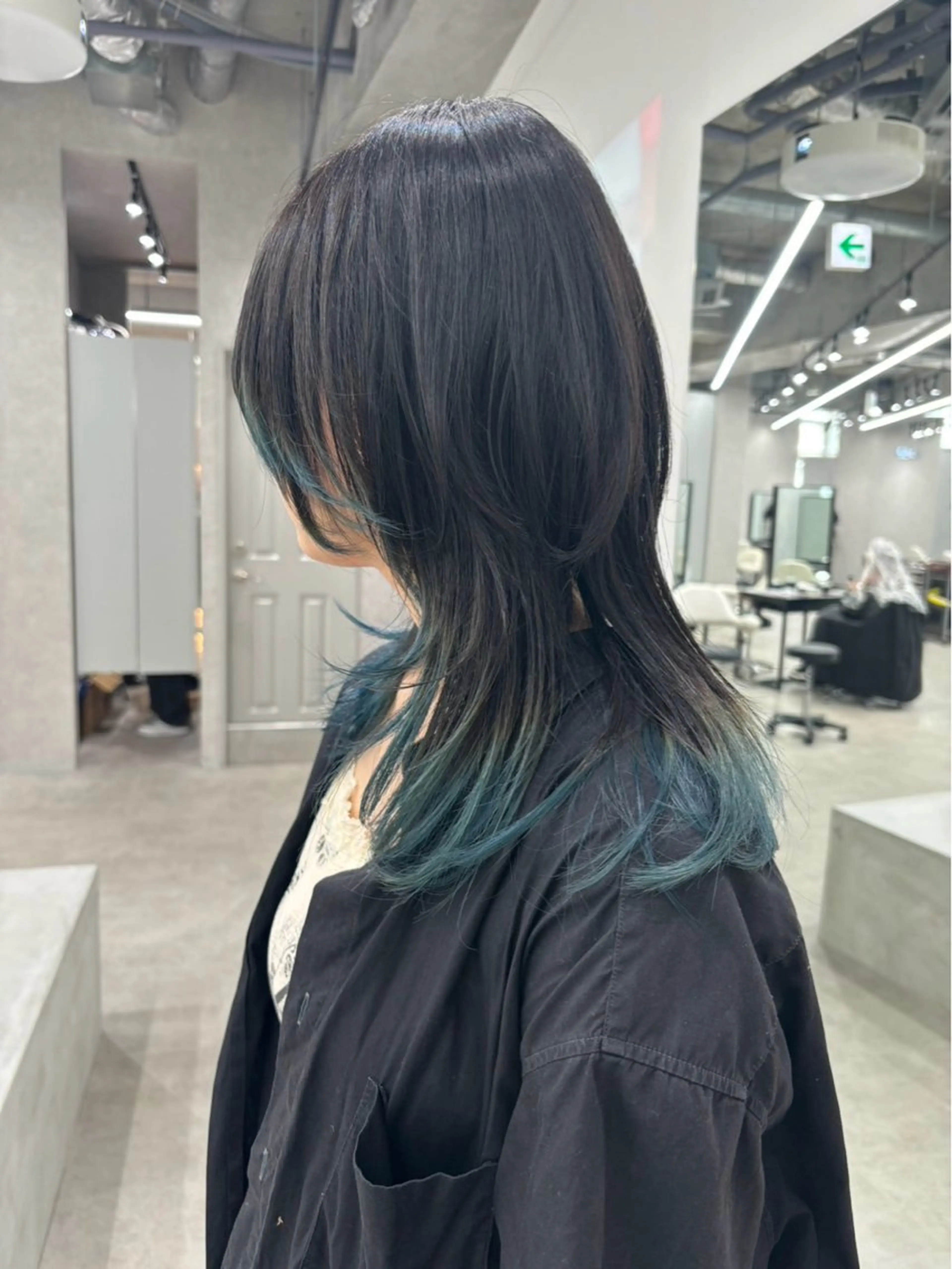 ロング カット 🩷hair salon dot. tokyo color 🩷所属・カット￥1,100円 ⌇Hao 🎀✮のヘアスタイル