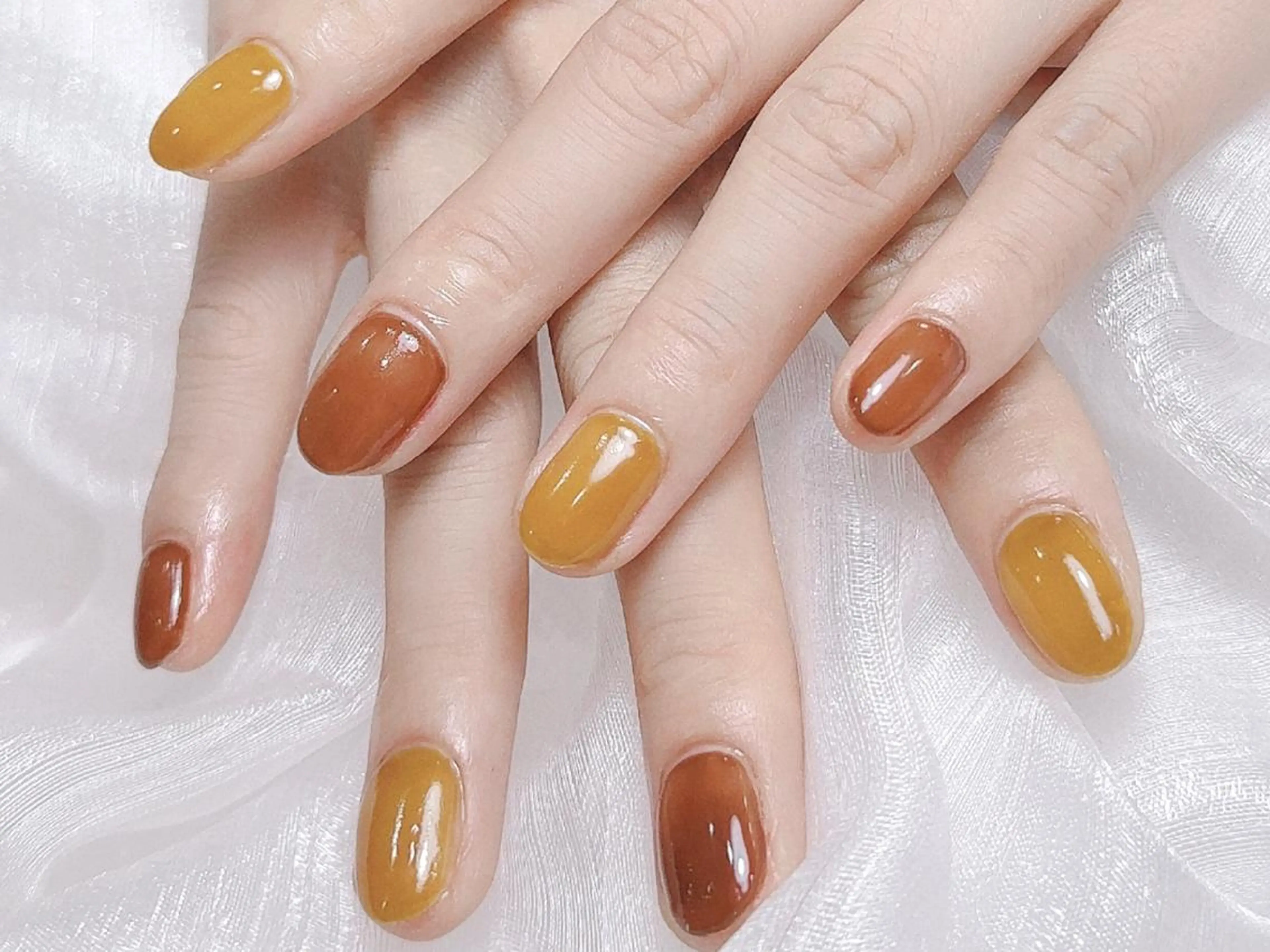 ネイル ハンドネイル Elegantb eautyショウレイのネイルデザイン