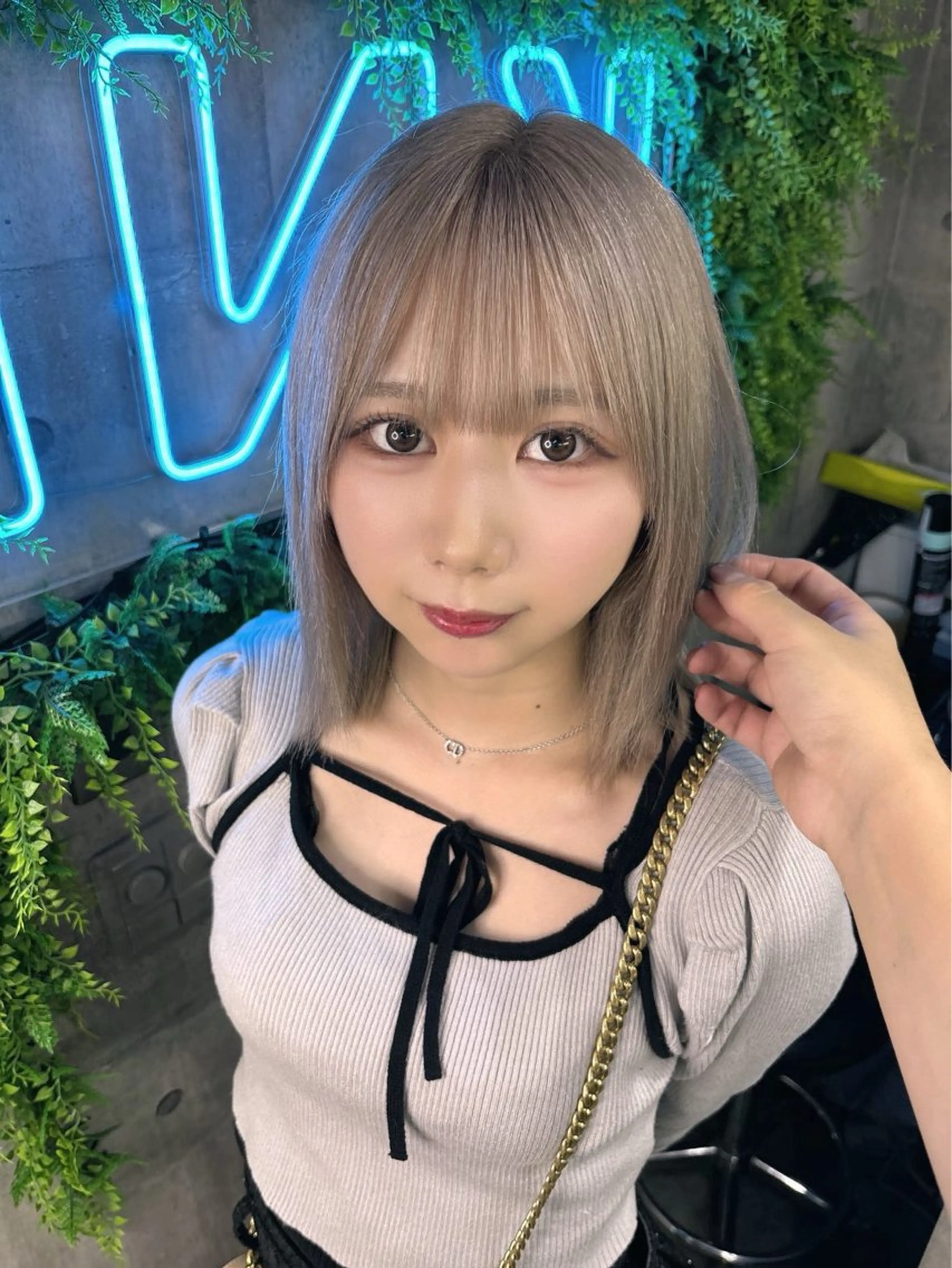 『㊗️新成人限定』ケアブリーチ【新規、2回目以降もこちら💁】【韓国/レイヤーカット/ウルフ/ハッシュカット】の写真