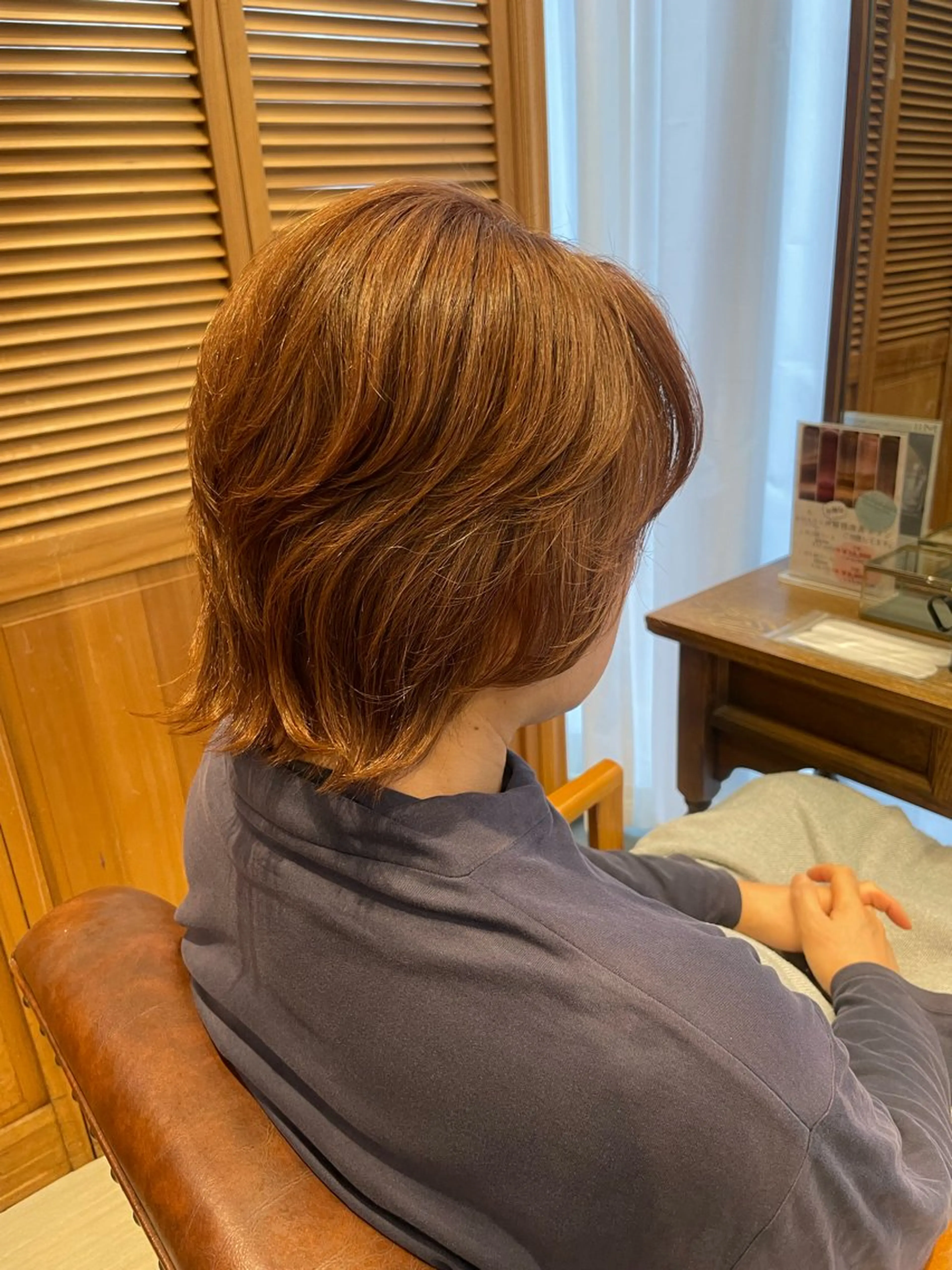 ミディアム メンズ カット ヘアカラー トリートメント 今村 南穂のヘアスタイル