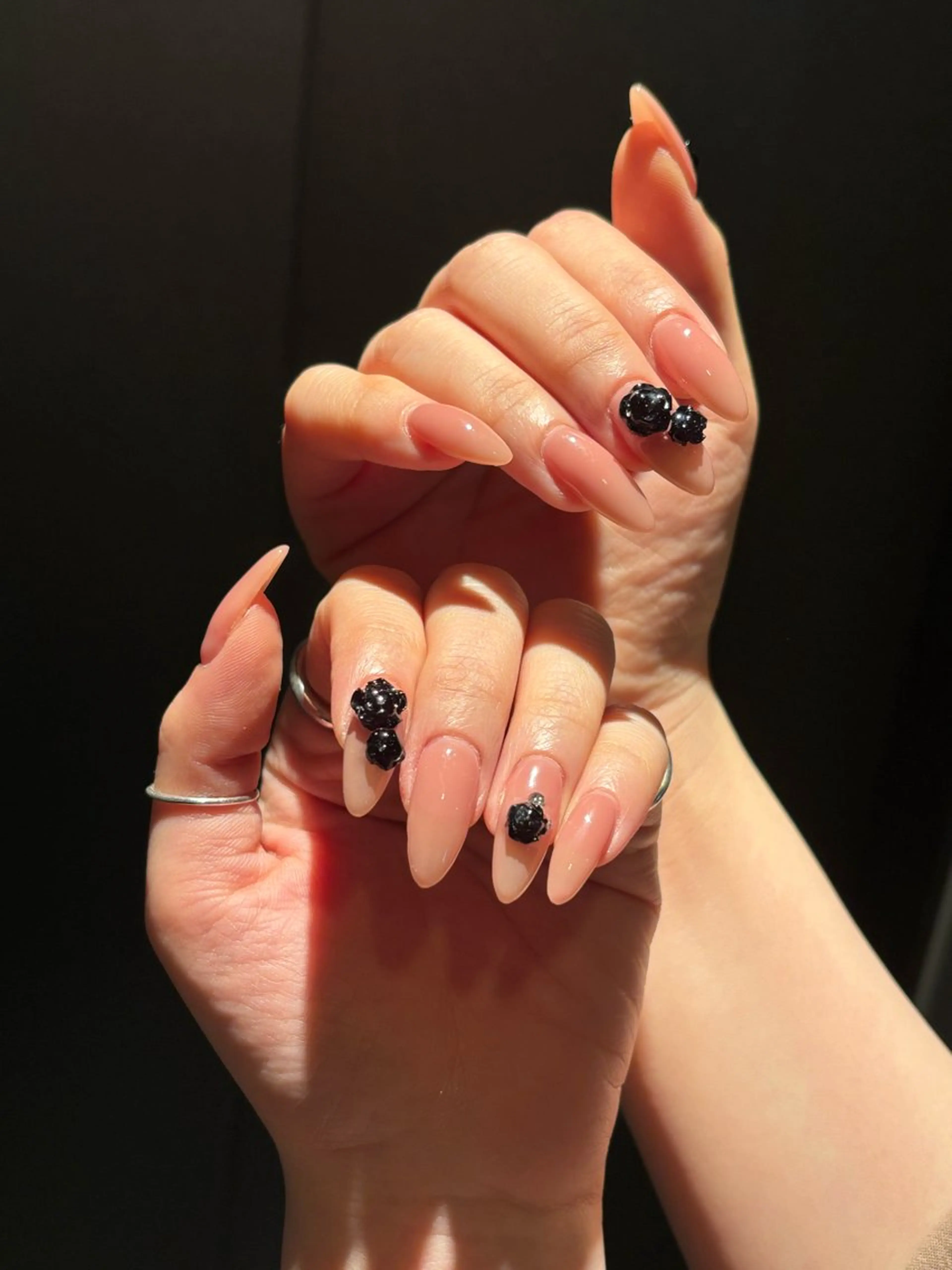 ネイル アートネイル フレンチネイル ジェルネイル 韓国ネイル 持ち込み ハンドネイル ハンドケア ボニー Coco nailのネイルデザイン