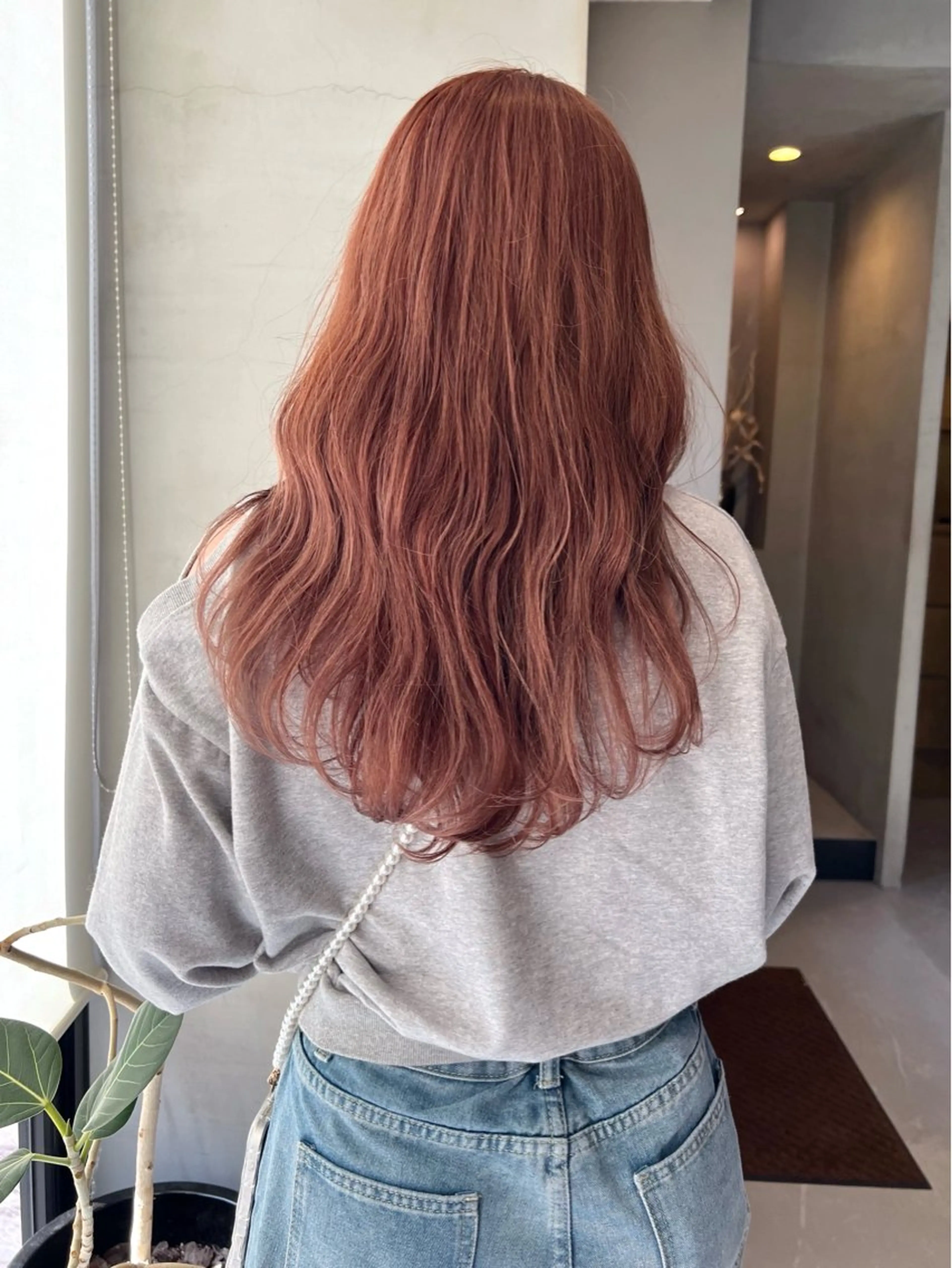 【ミニモ限定50%オフ】 ブリーチなしダブルカラー+カット+トリートメント　¥27500 → 13750の写真