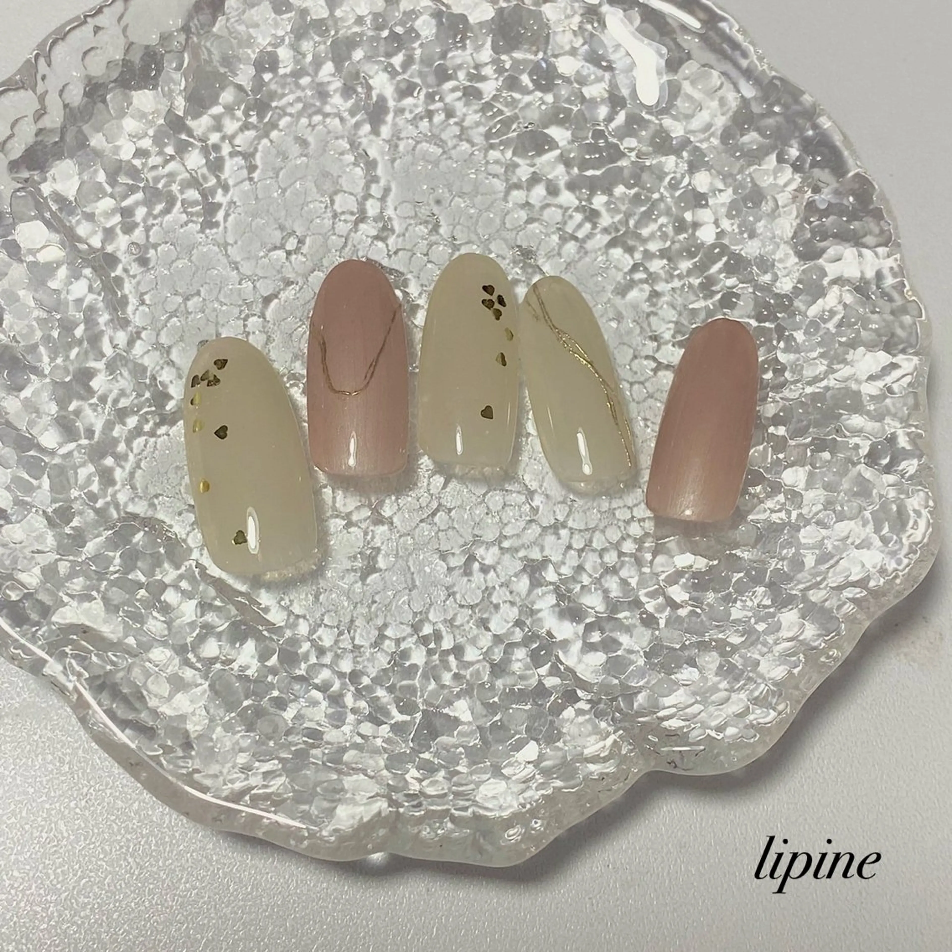 ネイル バレンタイン ネイルサロン lipineのネイルデザイン