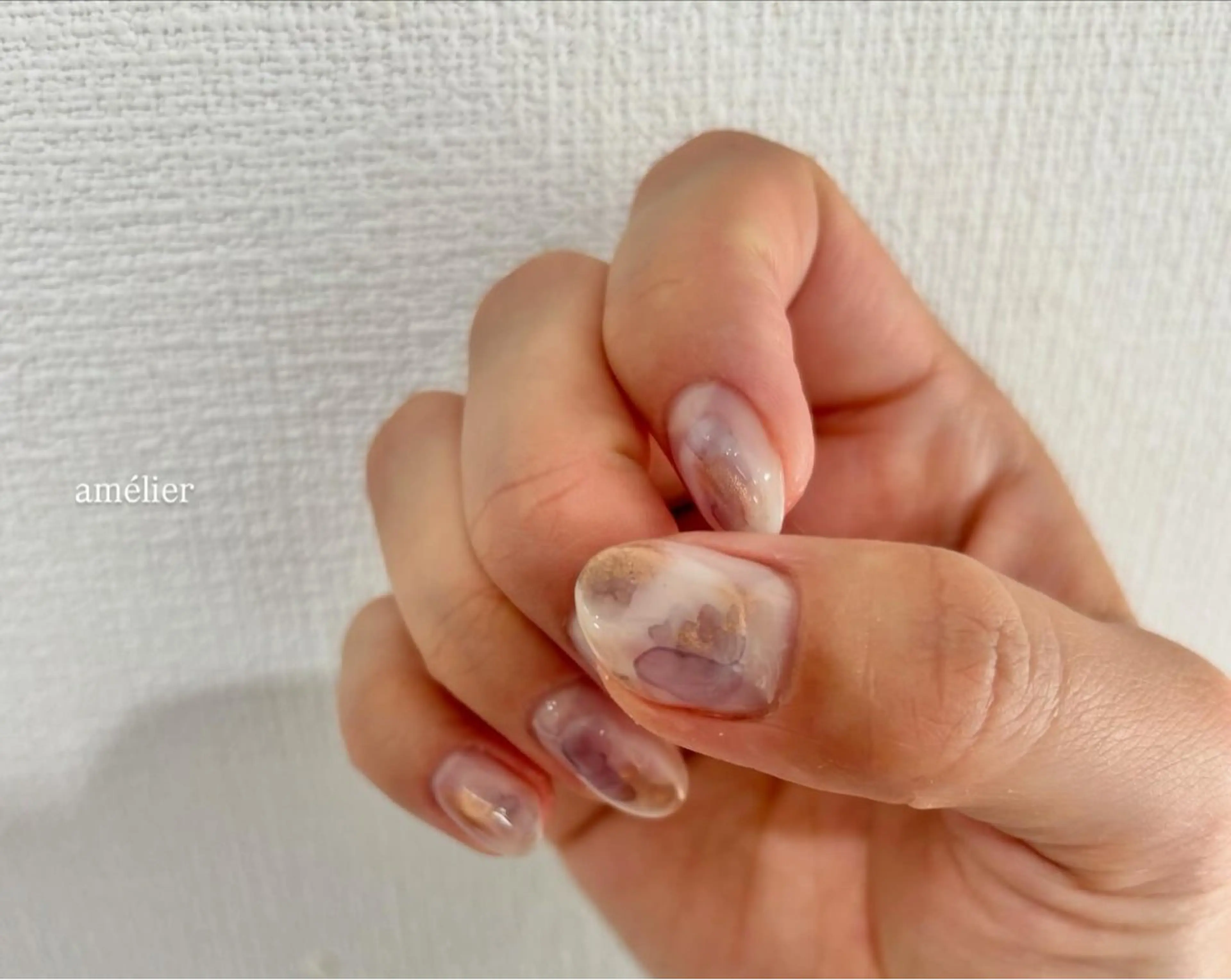 ネイル ニュアンスネイル ハンドネイル amélier ꕁアメリエꕁのネイルデザイン