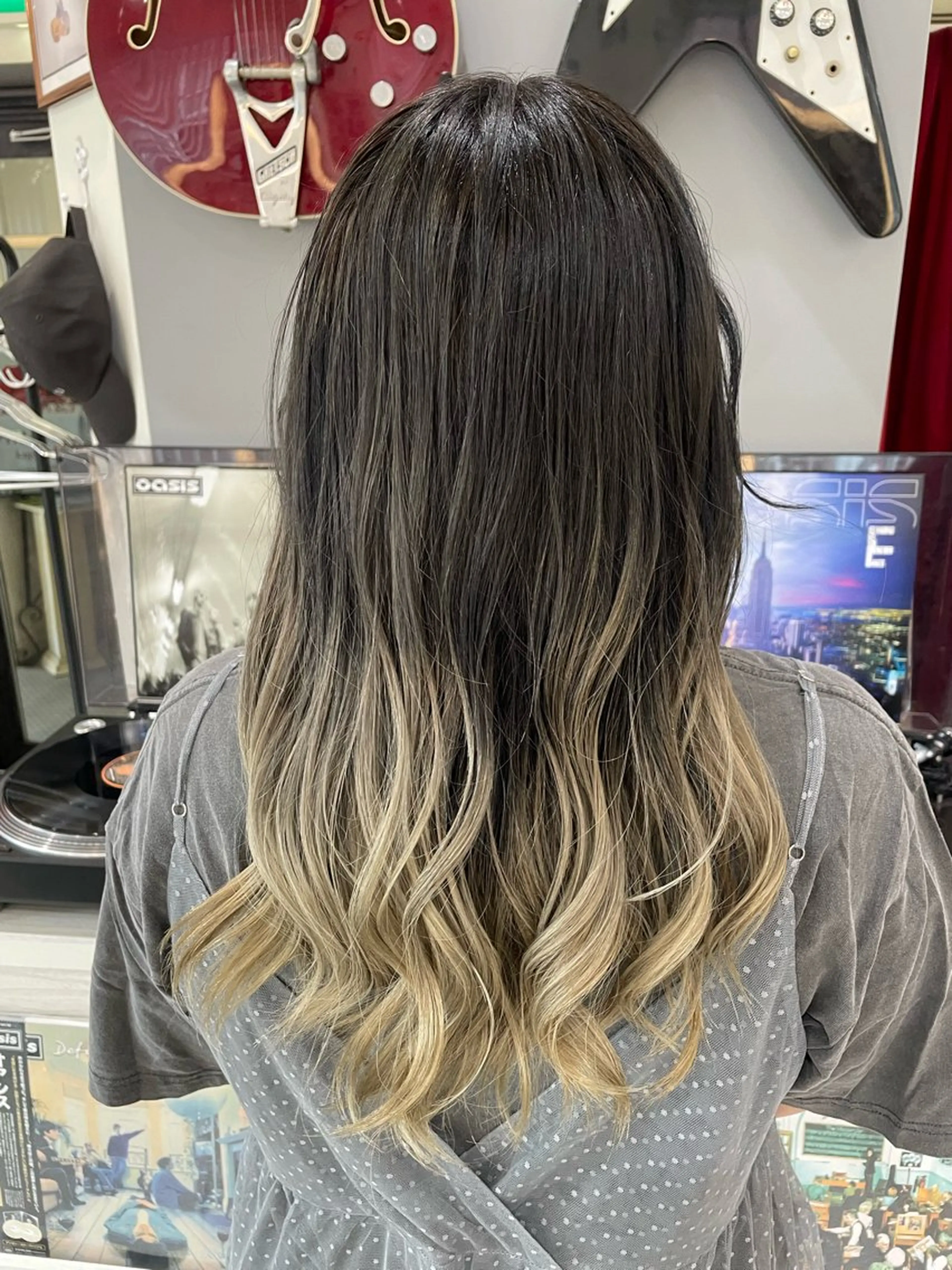 セミロング HEARTS鹿児島所属・草ノ瀬 梨那のヘアスタイル