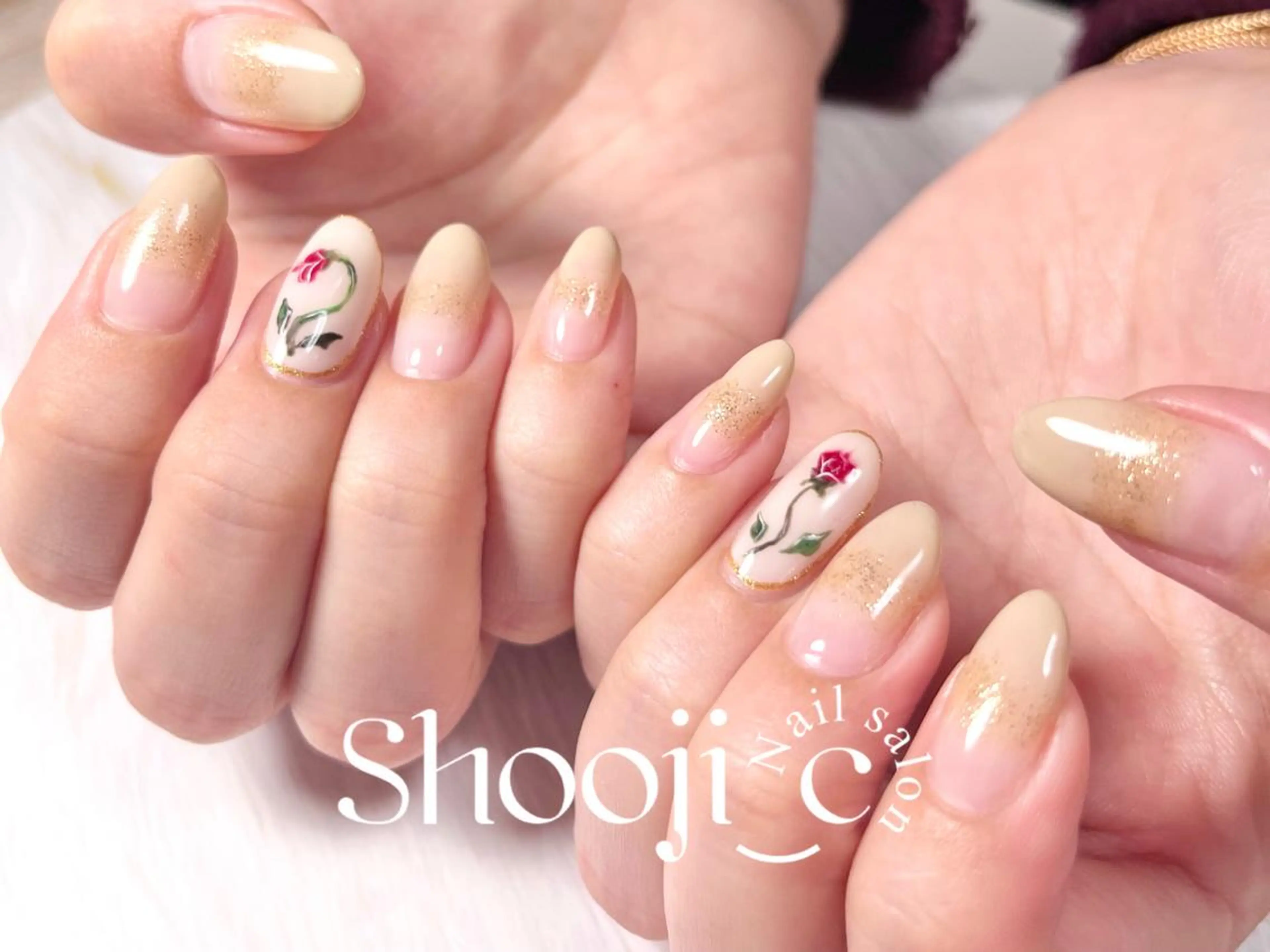 ネイル アートネイル ジェルネイル グラデーション 持ち込み シンプルネイル Shooji_c Nail salon所属・Shooji_c Nail salonのネイルデザイン