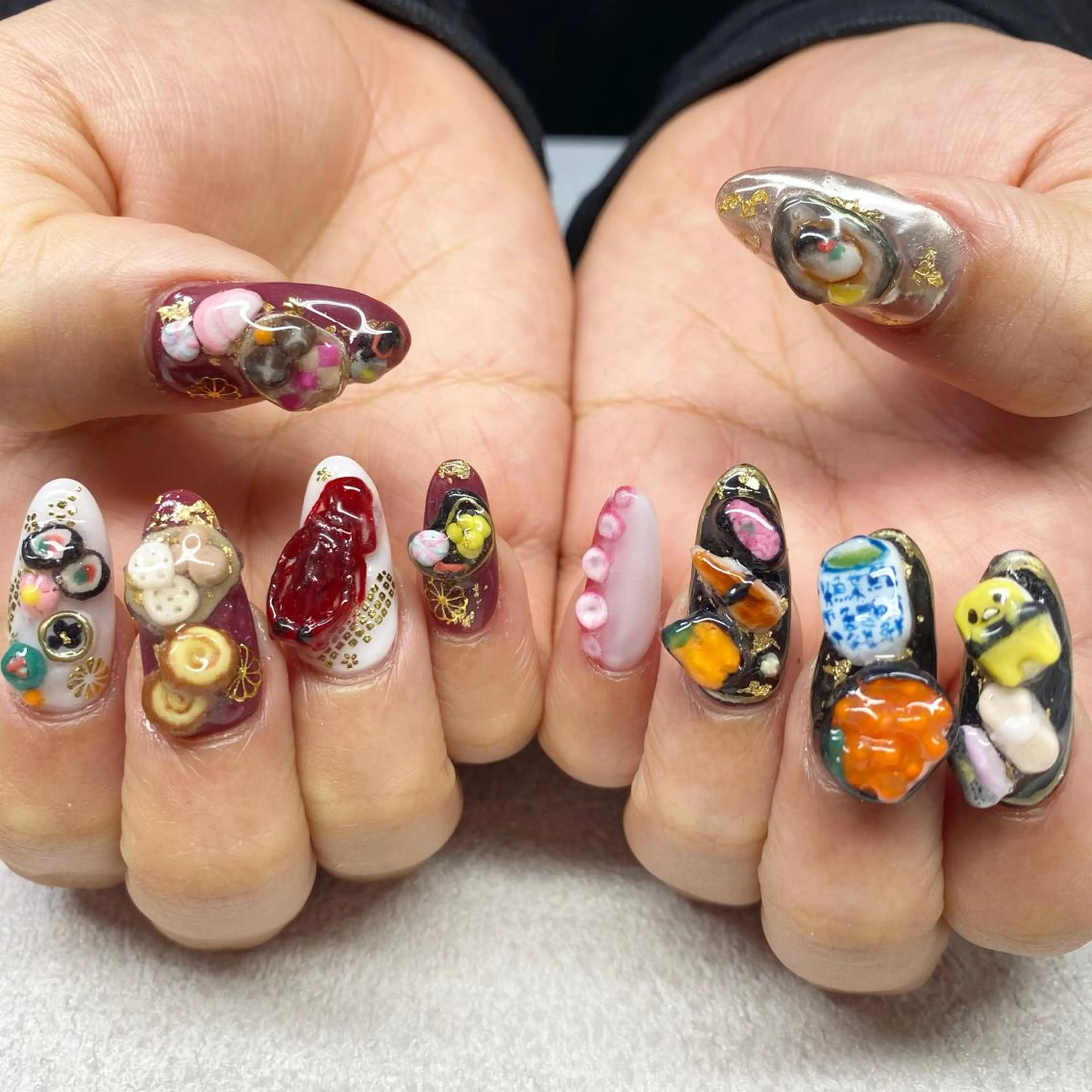 ネイル Rire_eye+beauty_nail所属・Rire_ nail_yukiのネイルデザイン