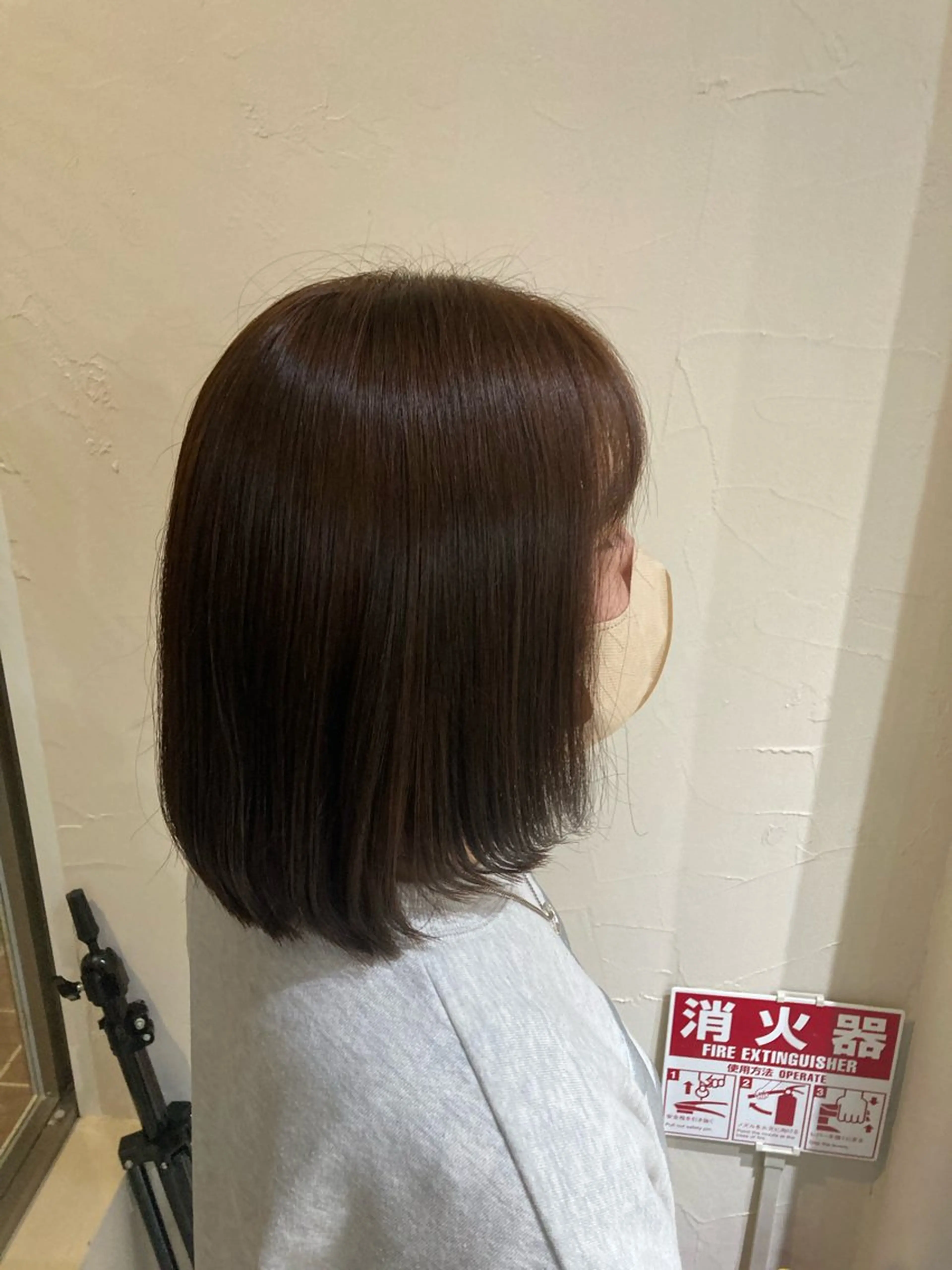 カラー オレンジ 川崎ハツメイ✨篠原 裕里のヘアスタイル