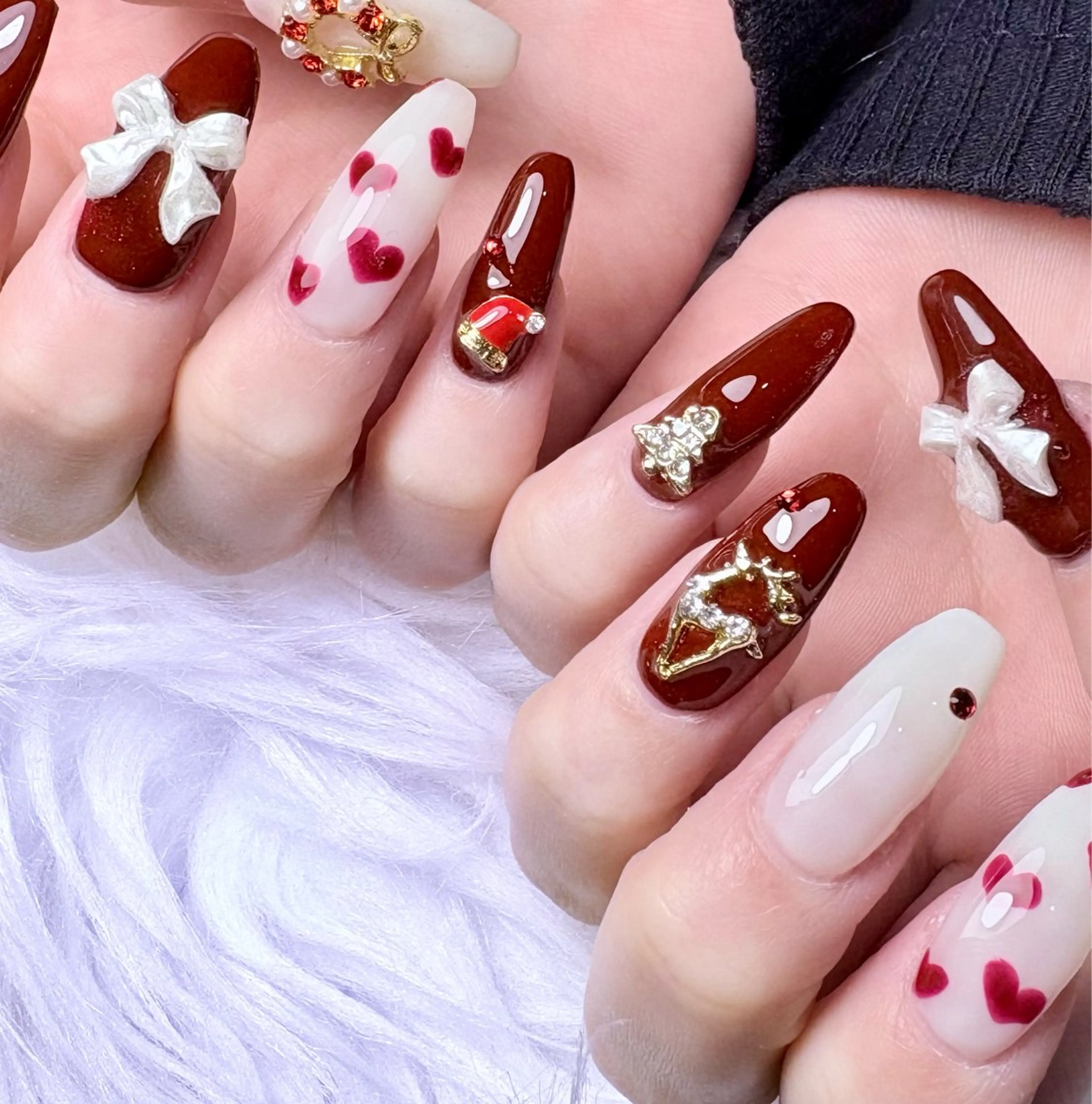 ネイル ハンドネイル 山科駅徒歩3分❣️ 代表　紗恵子のネイルデザイン