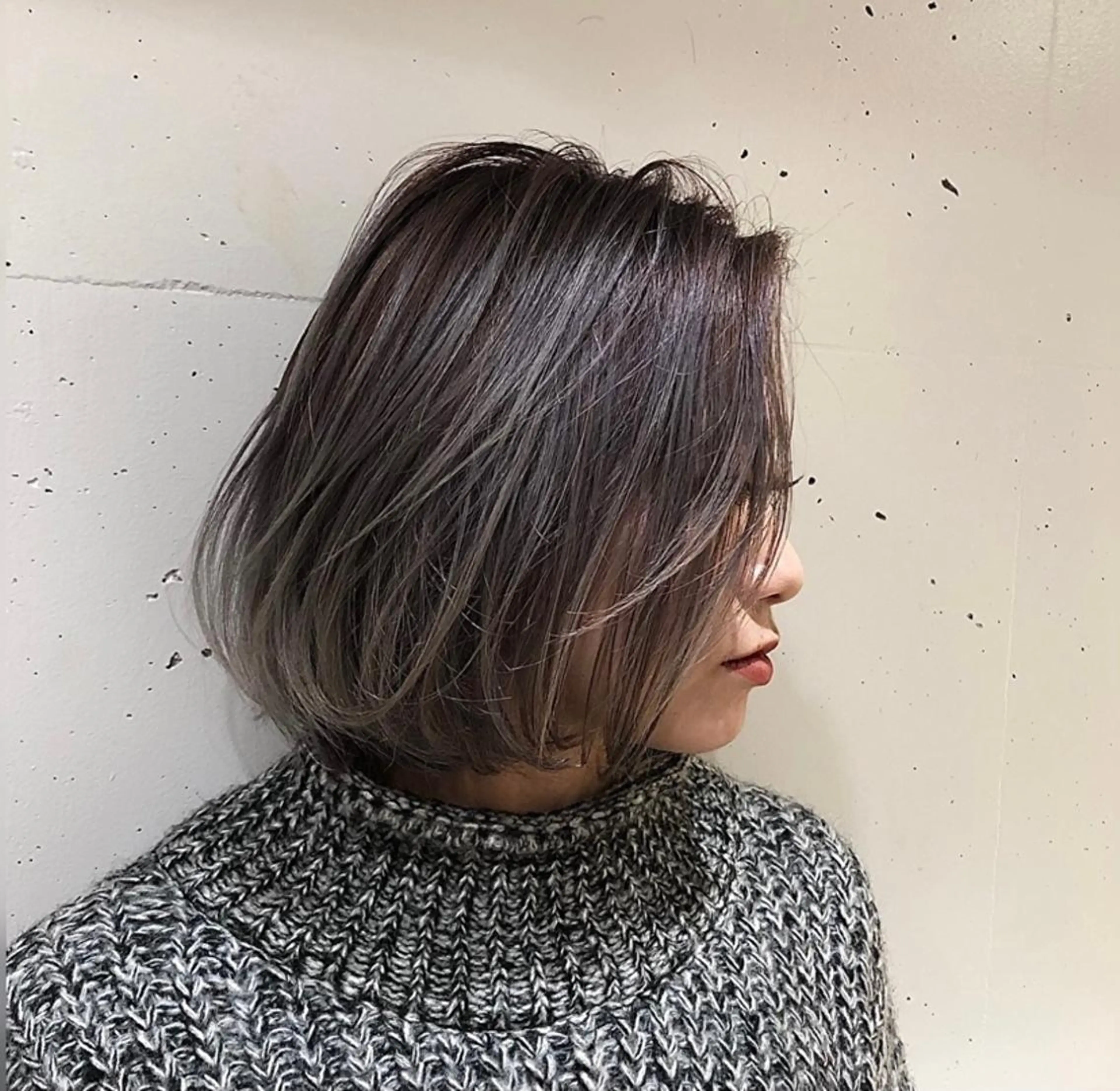 ミディアム カラー パープルカラー カット ヘアカラー トリートメント STUDIO 4H所属・小山功陽 /メンズスタイルのヘアスタイル