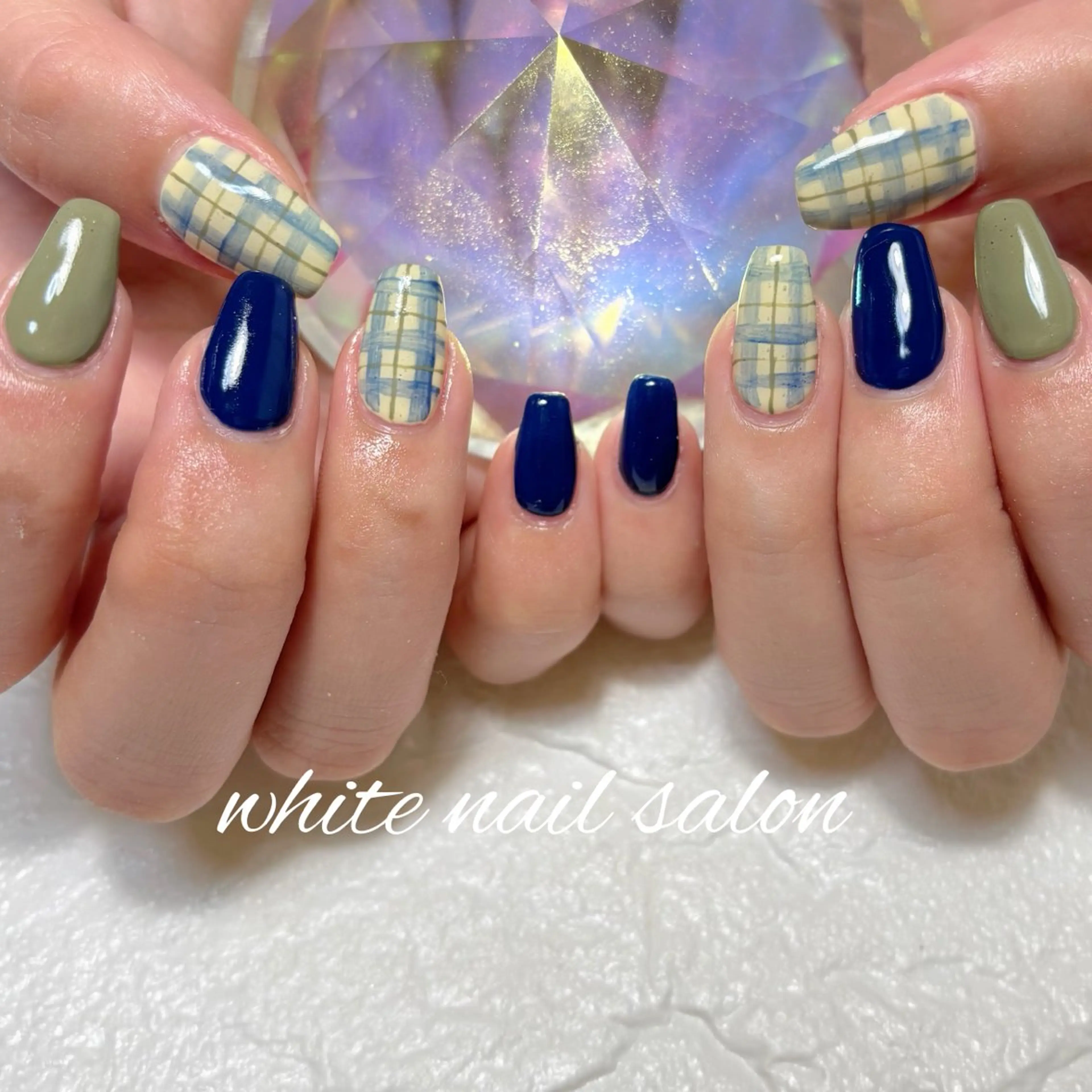 ネイル フットネイル 持ち込み ホワイト ハンドネイル white nail salonのネイルデザイン